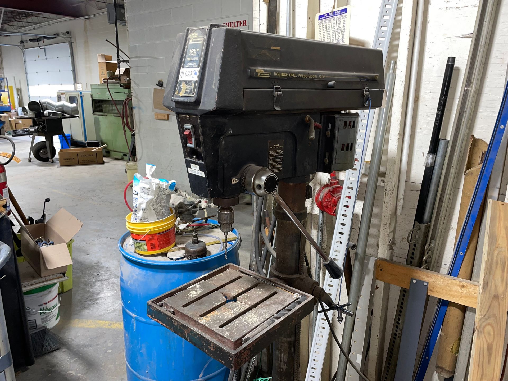 Dayton Tradesman Mdl. 3Z918 Pedestal Drill Press - Image 2 of 5