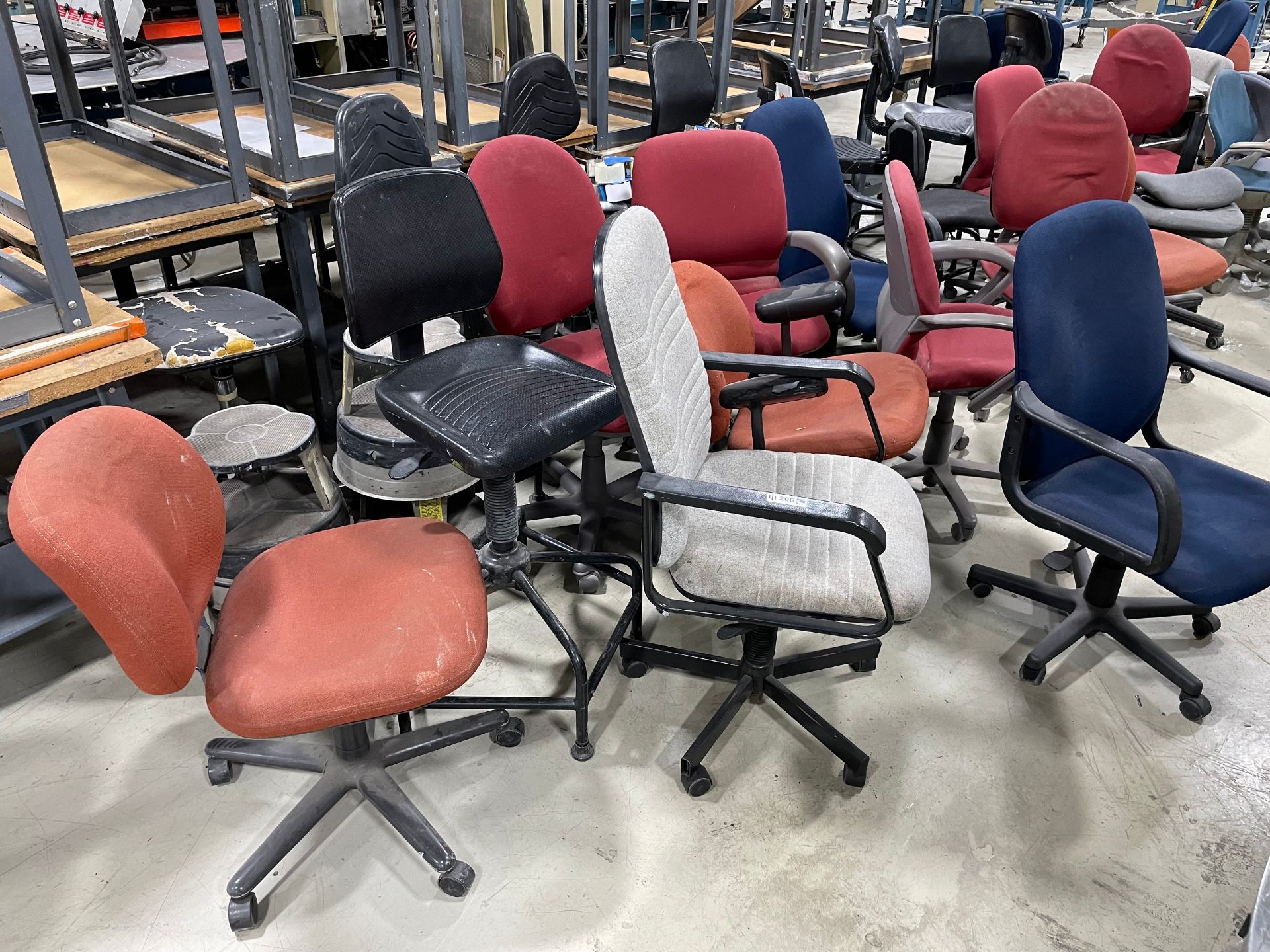 Large Qty of Various Style Chairs