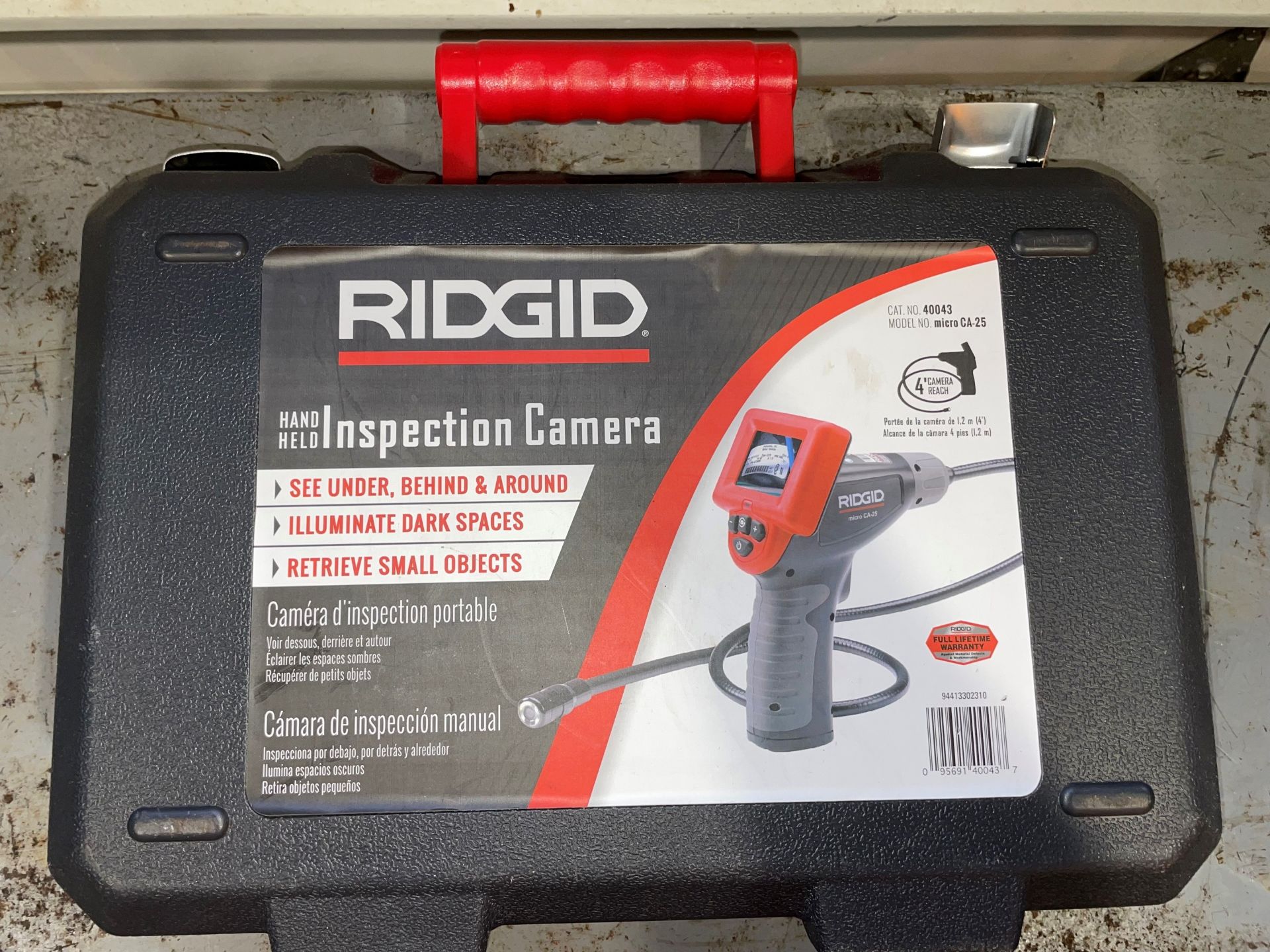 Ridgid Micro CA-25 Hand Held Inspection Camera - Image 3 of 4