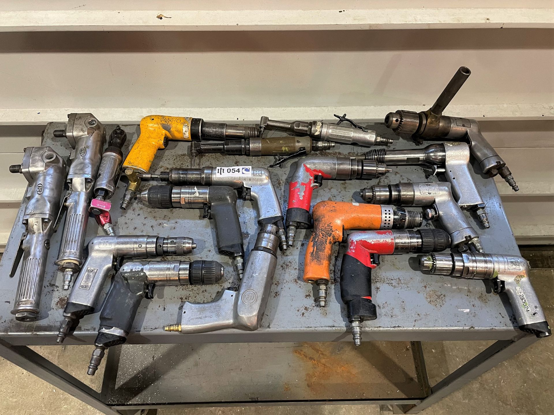 Lot with and Assortment of Pneumatic Hand Tools