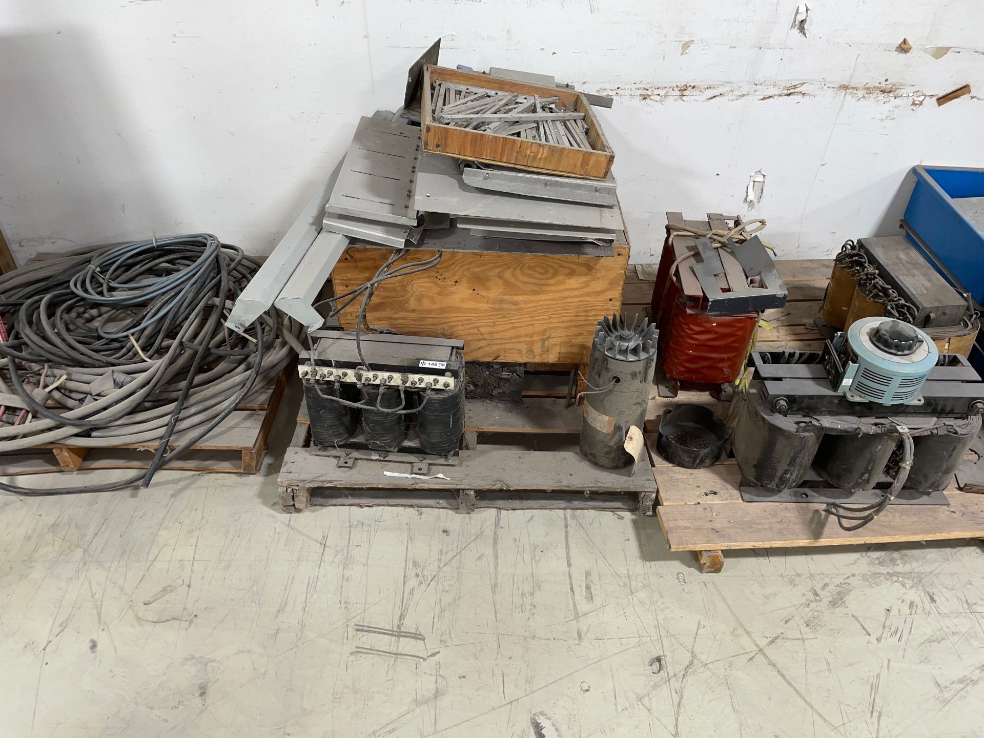 Lot of (3) Pallets with Misc. Electrical Support - Image 2 of 2