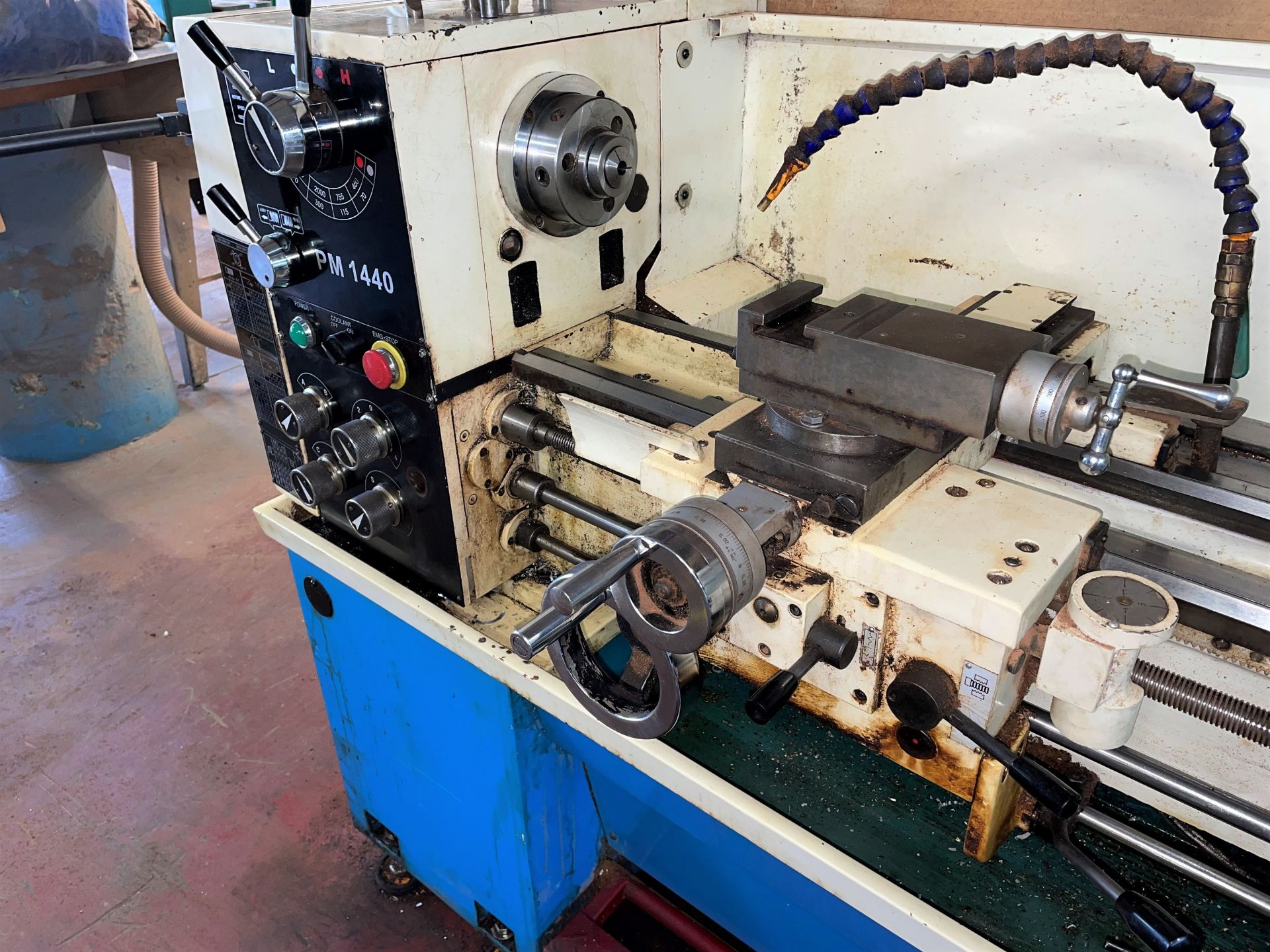 Precision Matthews Mdl. PM1440 Gap Bed Lathe - Image 4 of 10