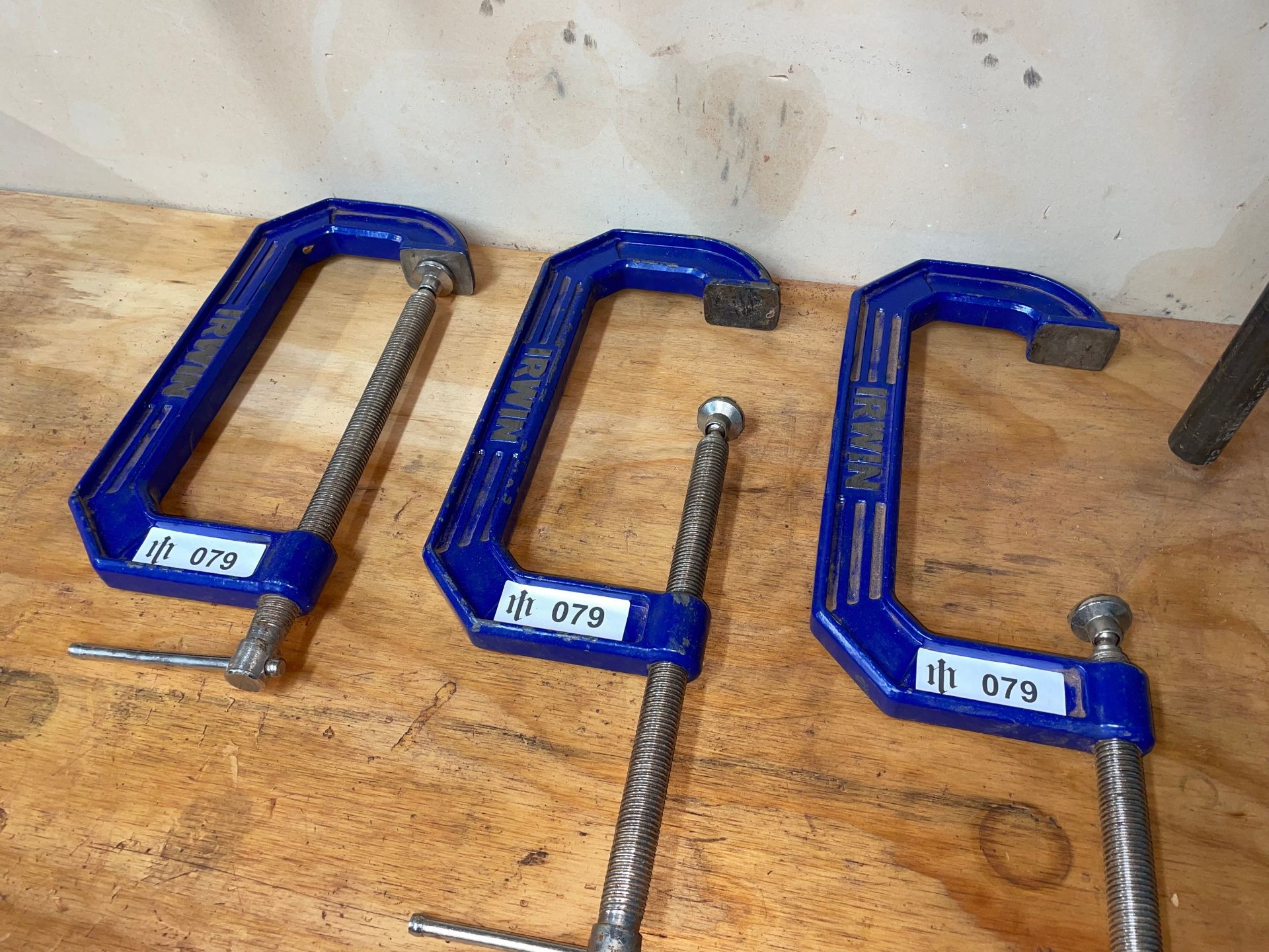 Lot with (3) Irwin C-Clamps - Image 2 of 2