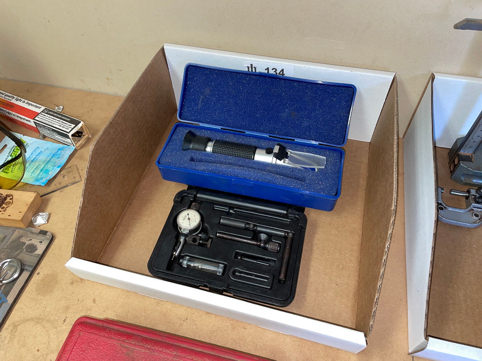 Lot including Hand Held Refractometer and GEM Gage Set - Image 2 of 3