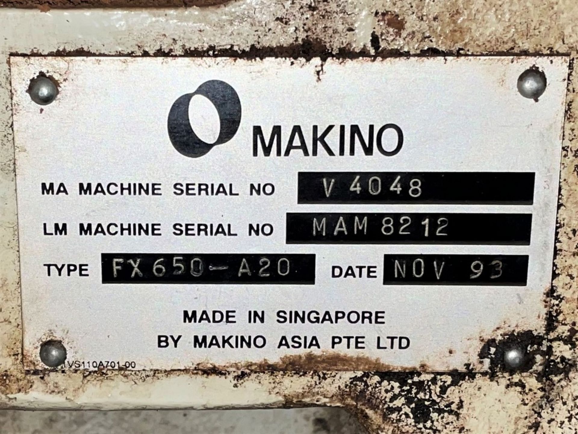 LeBlond Makino FX650-A20 CNC Vertical Machining Center - Image 11 of 11
