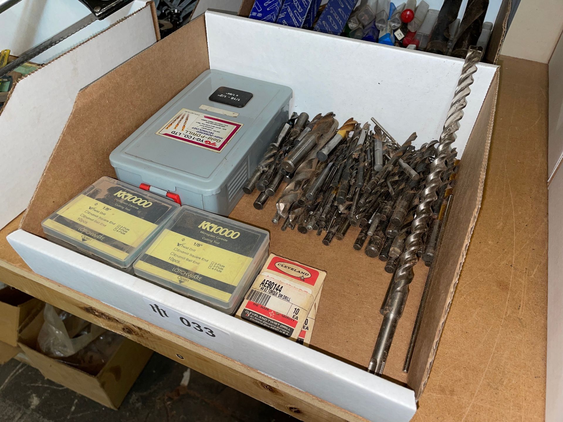 Lot of Various Drill Bits