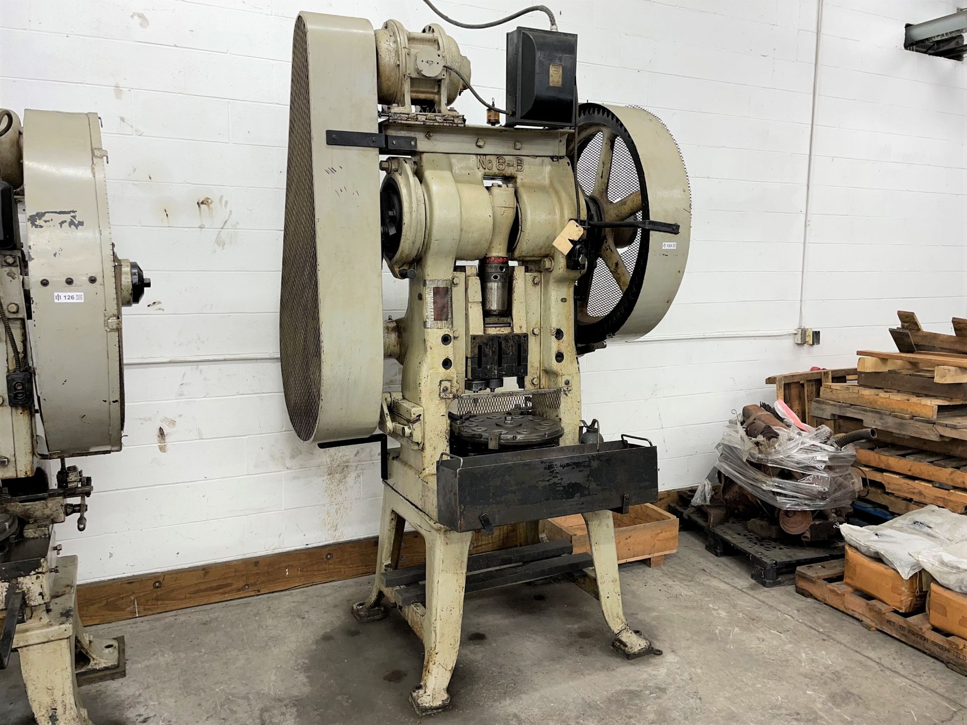 E.J. Manville No. 6-B Straight Side Punch Press