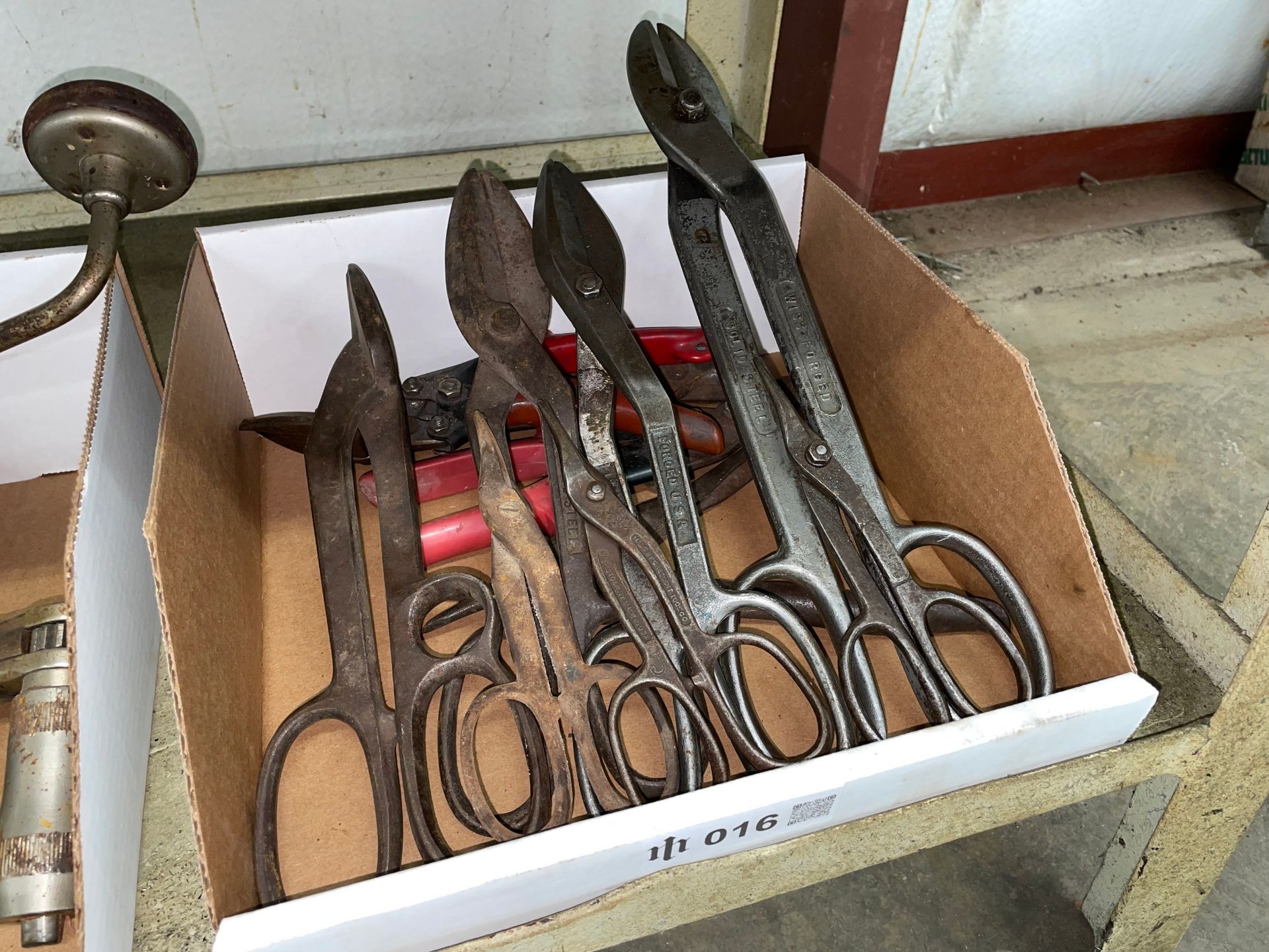 Lot including Various Cutters, Snips and Scissors