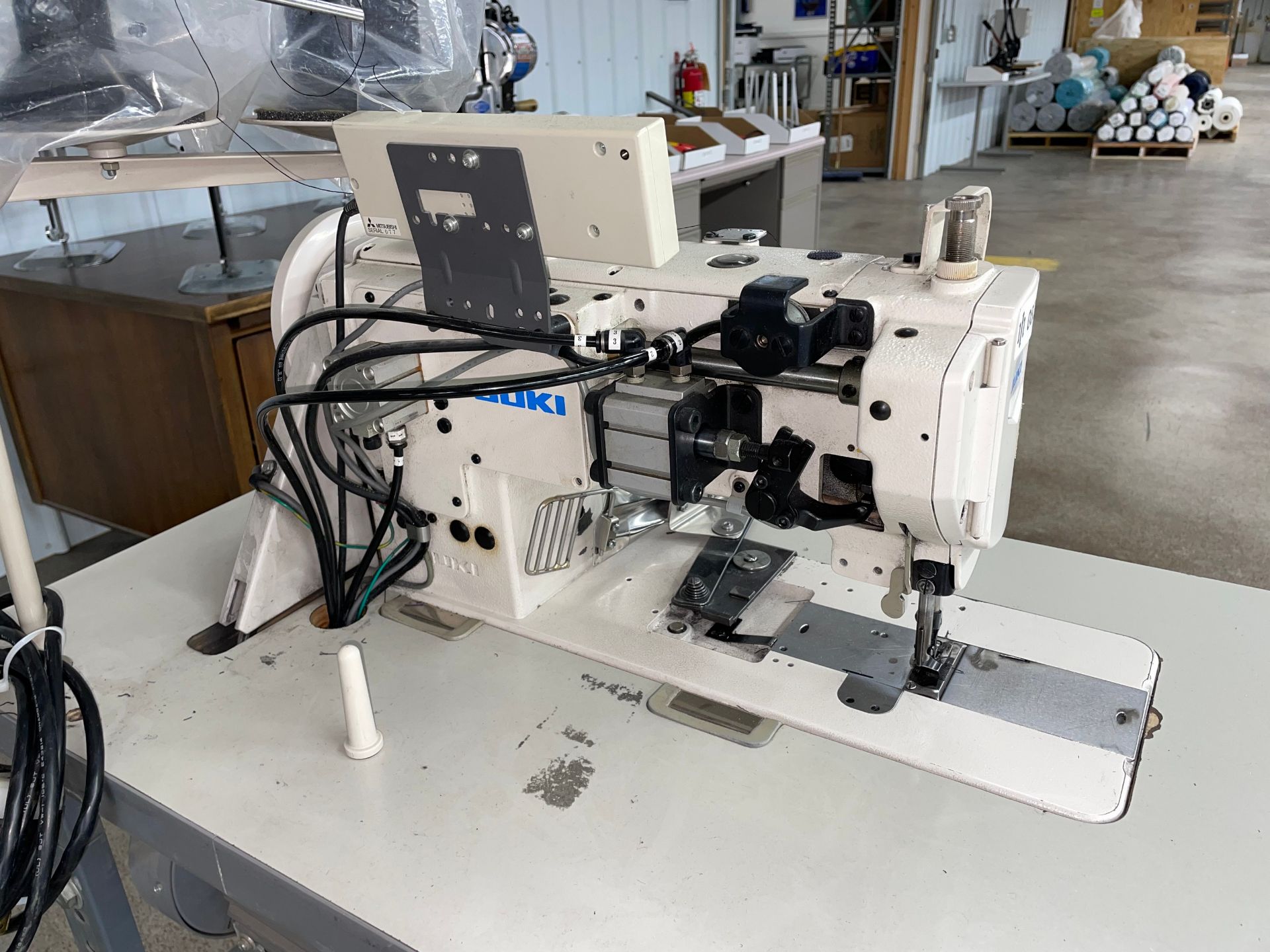 Juki Industrial Sewing Machine with Table - Image 3 of 9