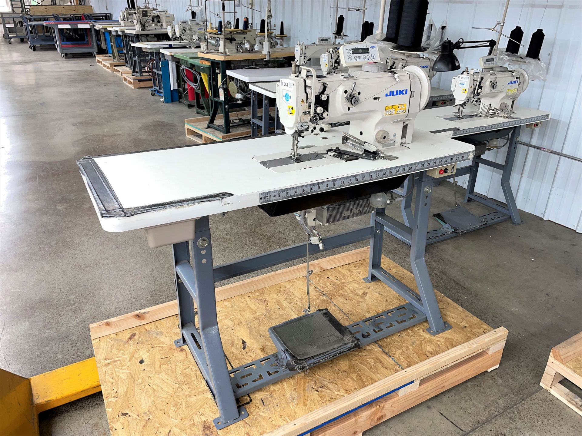 Juki Industrial Sewing Machine with Table - Image 11 of 11