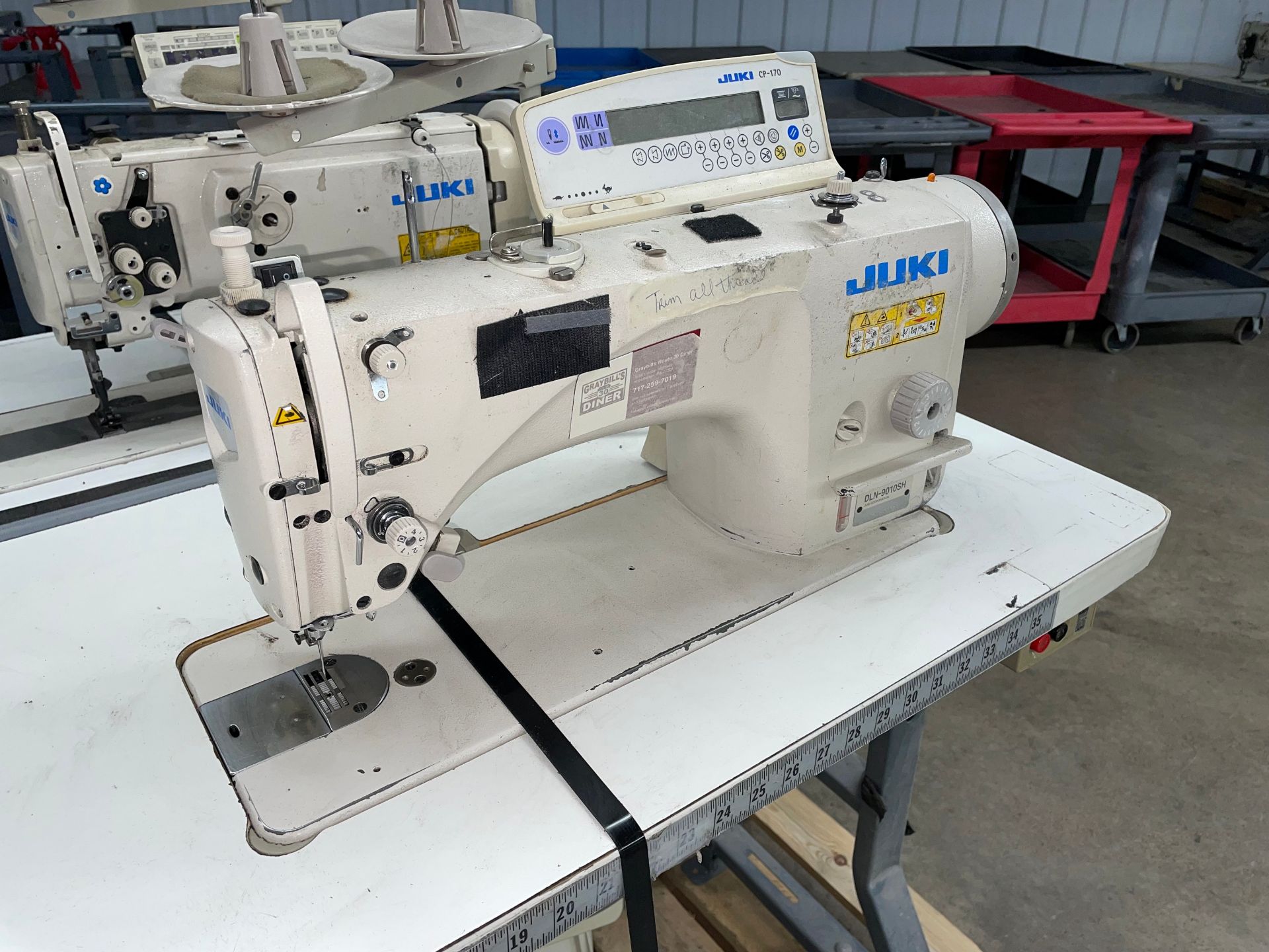 Lot including (2) Juki Industrial Sewing Machines - Image 10 of 17