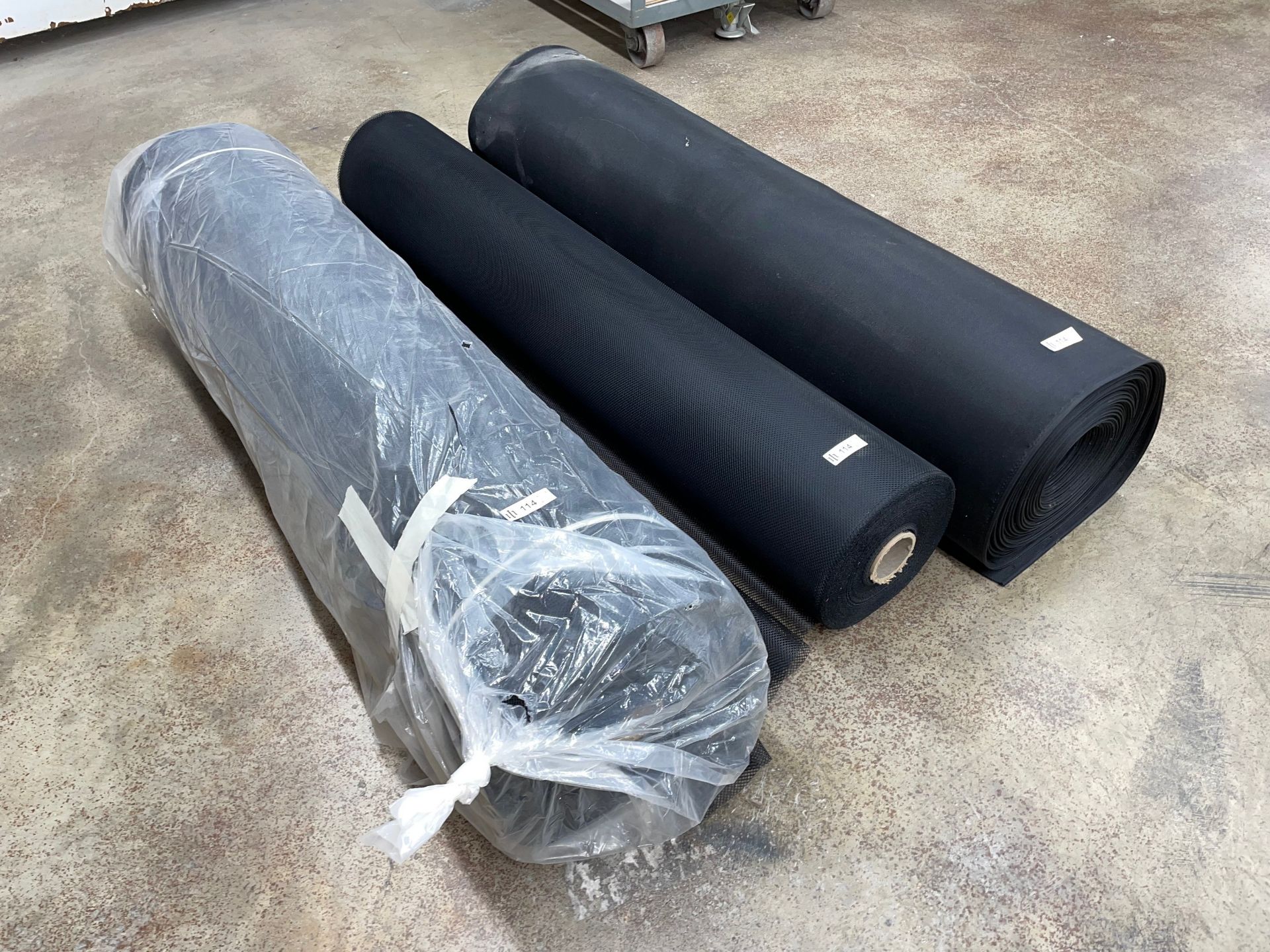Lot with (3) Rolls of Material