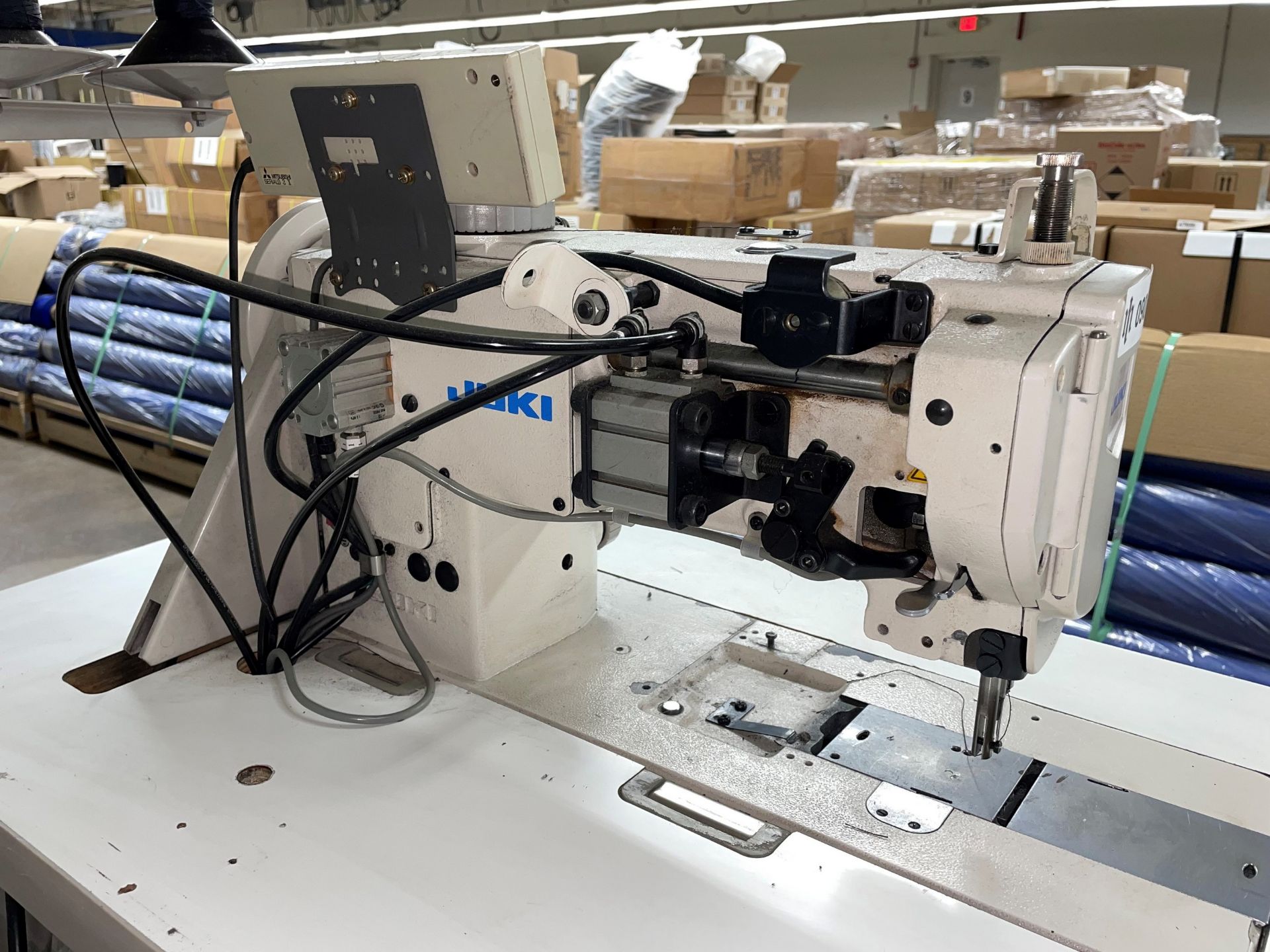 Juki Industrial Sewing Machine with Table - Image 3 of 9