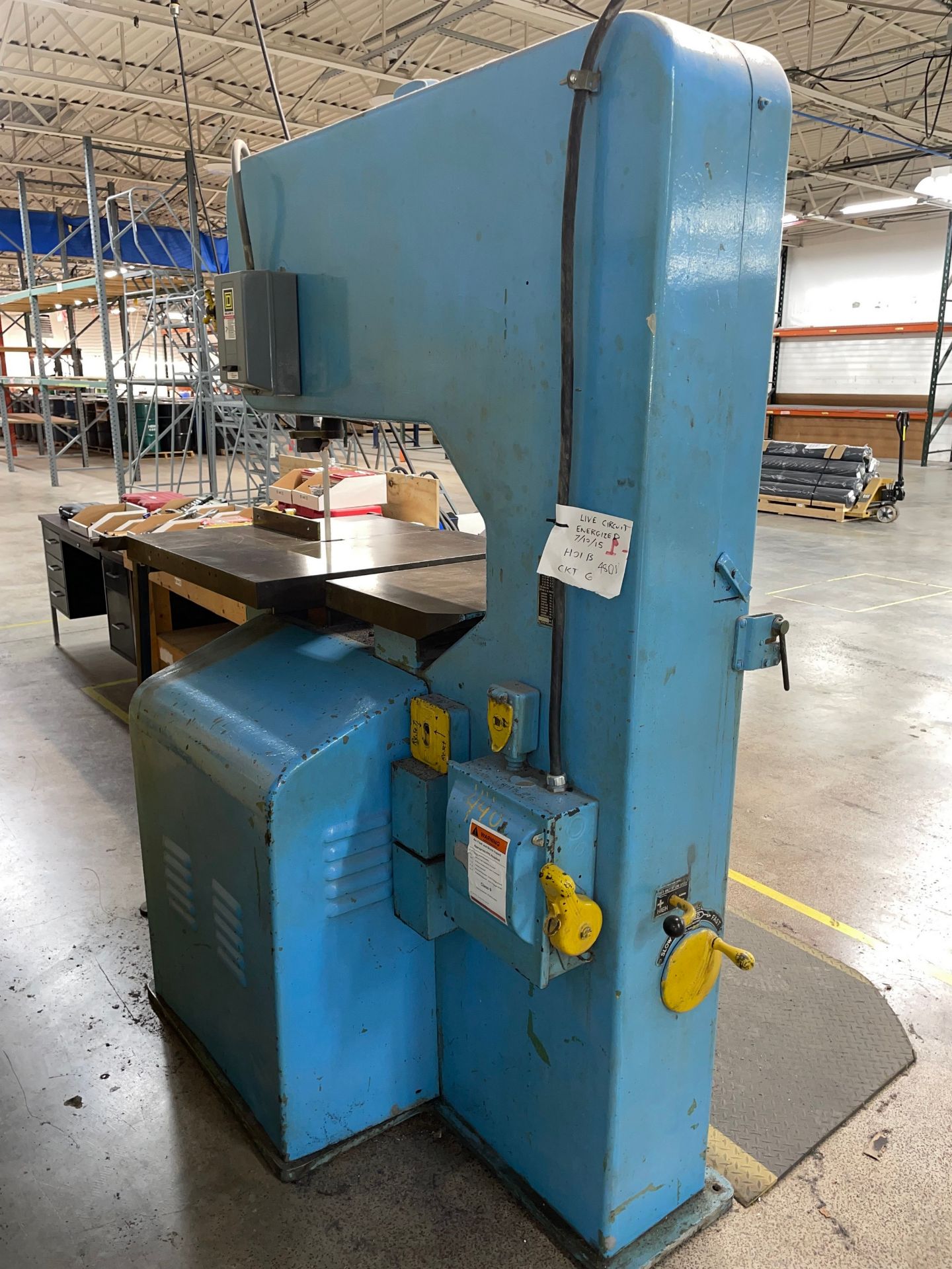 DoAll Job Selector V-36 Vertical Band Saw - Image 3 of 7