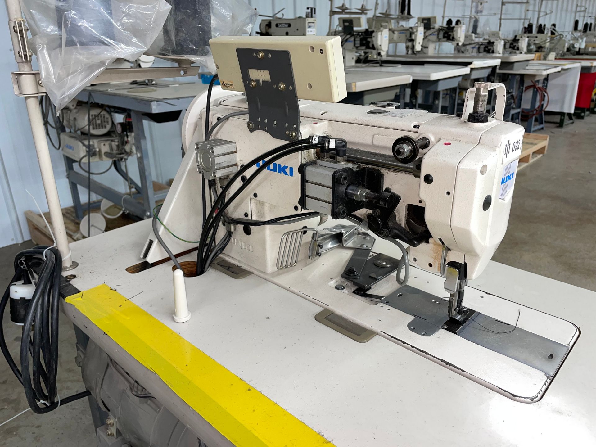 Juki Industrial Sewing Machine with Table - Image 3 of 10