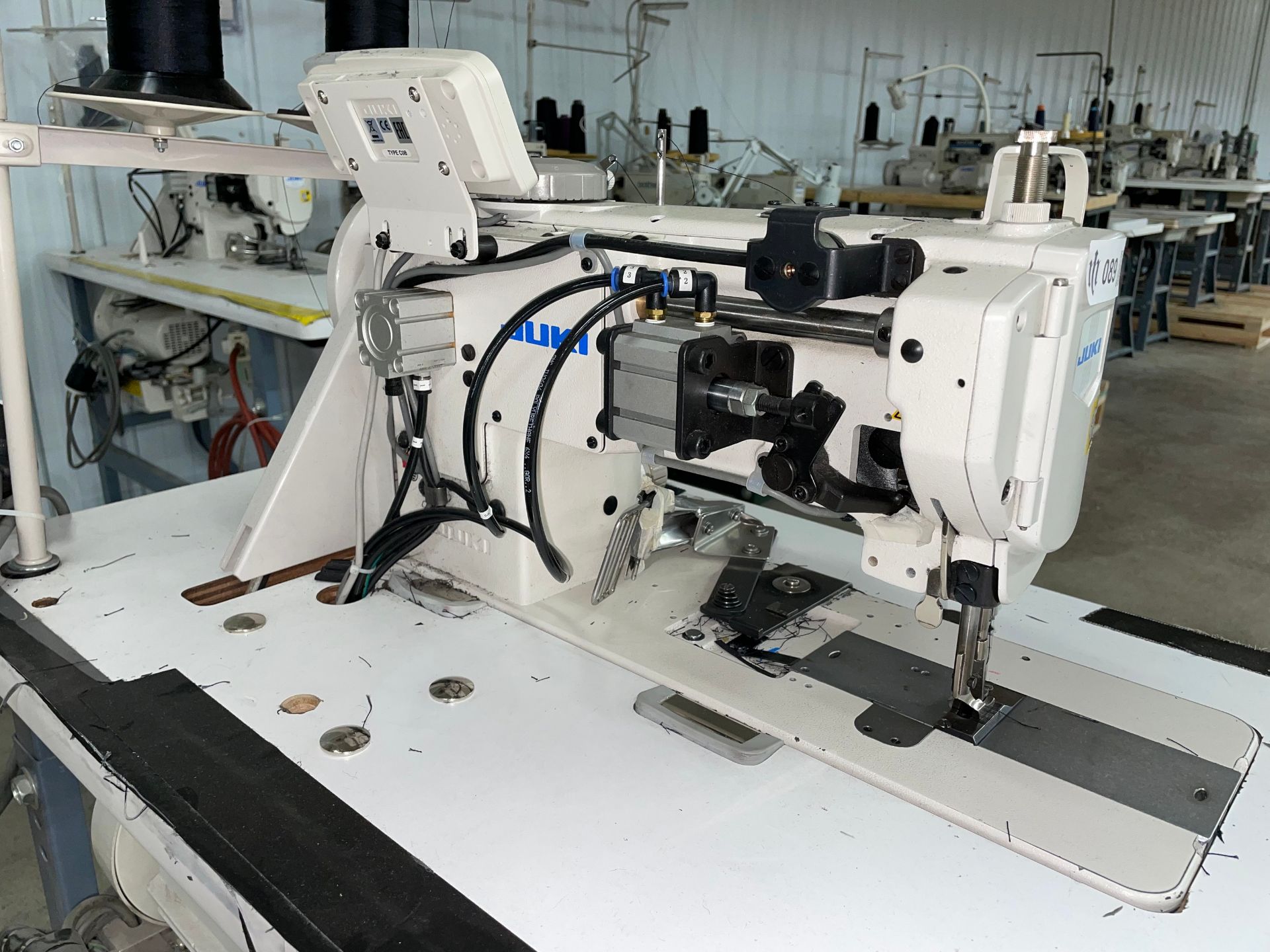 Juki Industrial Sewing Machine with Table - Image 3 of 10