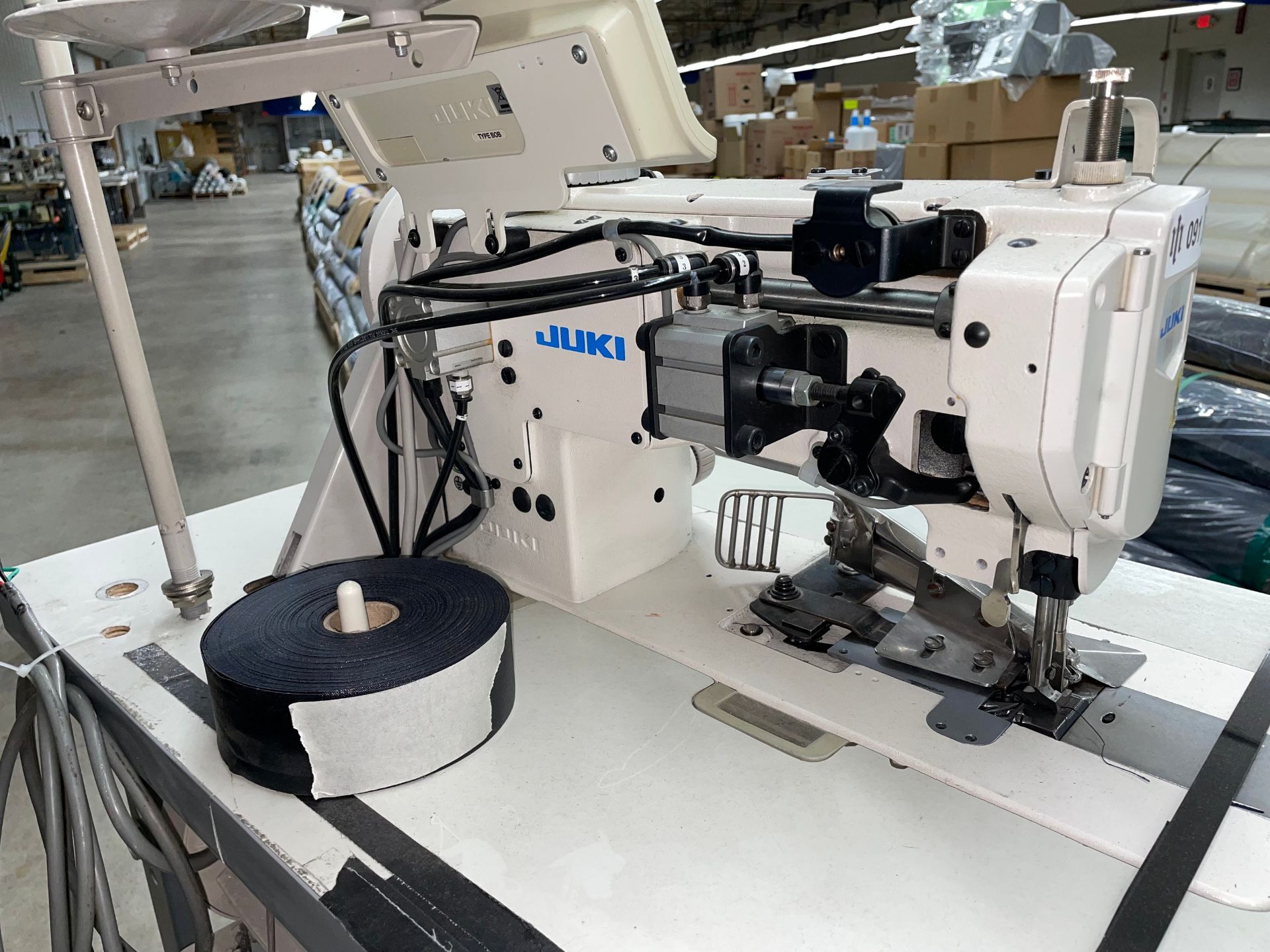 Juki Industrial Sewing Machine with Table - Image 3 of 10