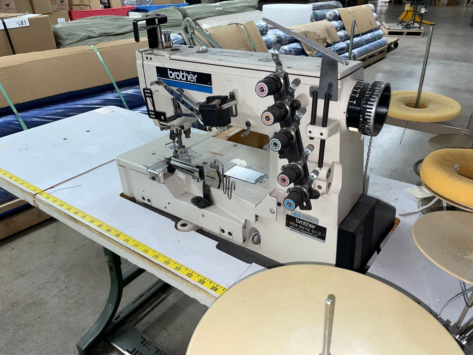 Brother Coverstitch Sewing Machine with Table - Image 2 of 9