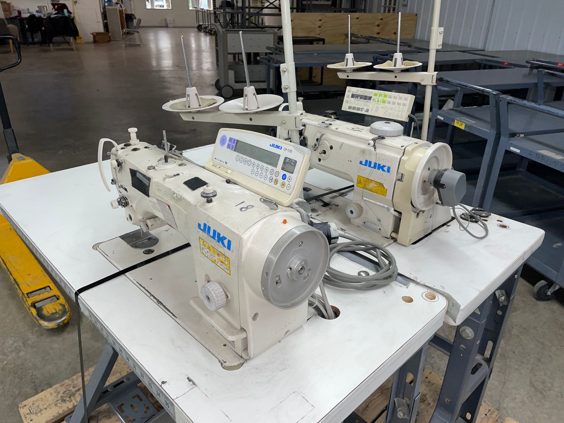 Lot including (2) Juki Industrial Sewing Machines - Image 2 of 17