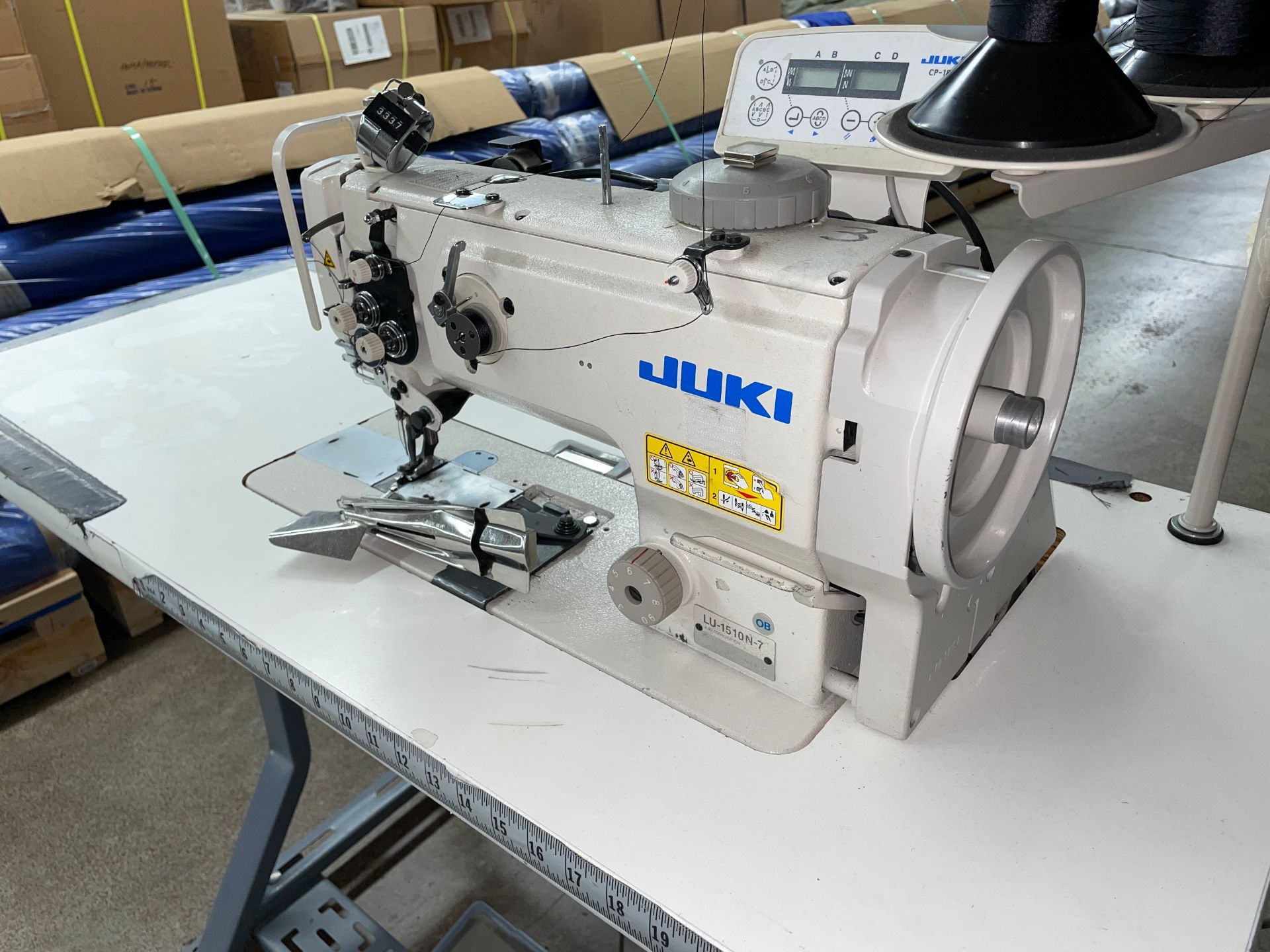 Juki Industrial Sewing Machine with Table - Image 2 of 10