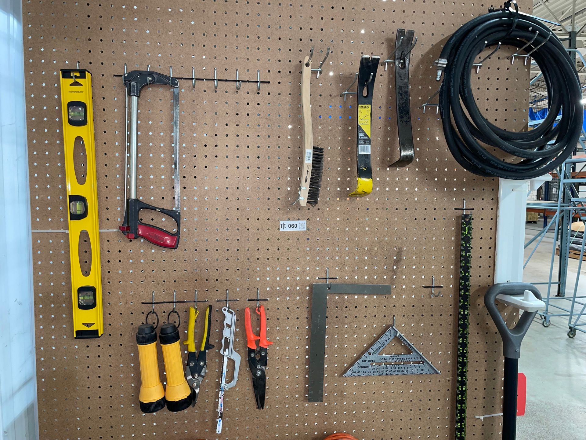Lot with Various Tools on Peg Board - Image 2 of 3