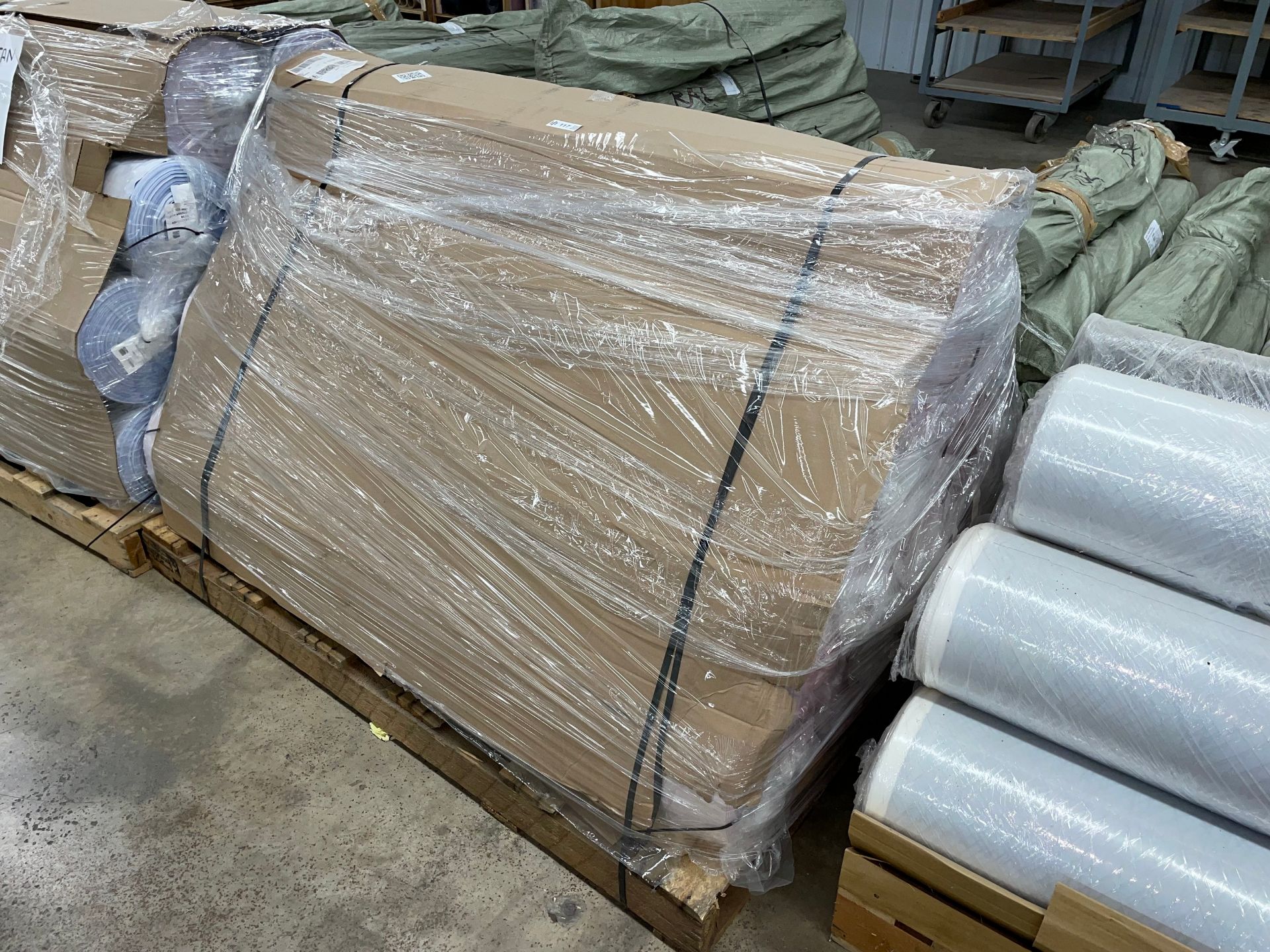 Pallet with Rolls of Material - Image 2 of 3