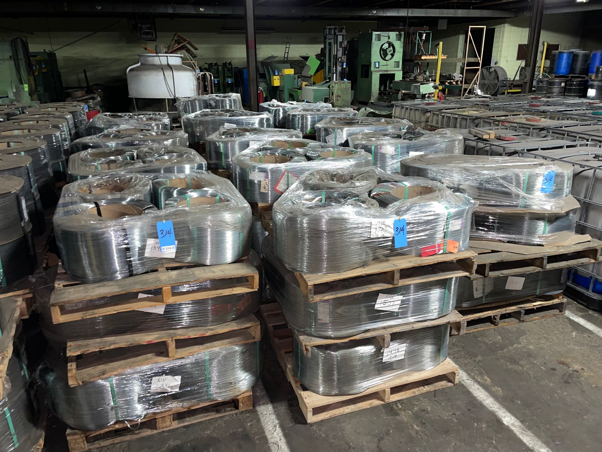 Appoximately (43) Pallets of .018 Coated Galvanized Carbon Steel, Weighs approximately 75,000Lbs - Image 5 of 8