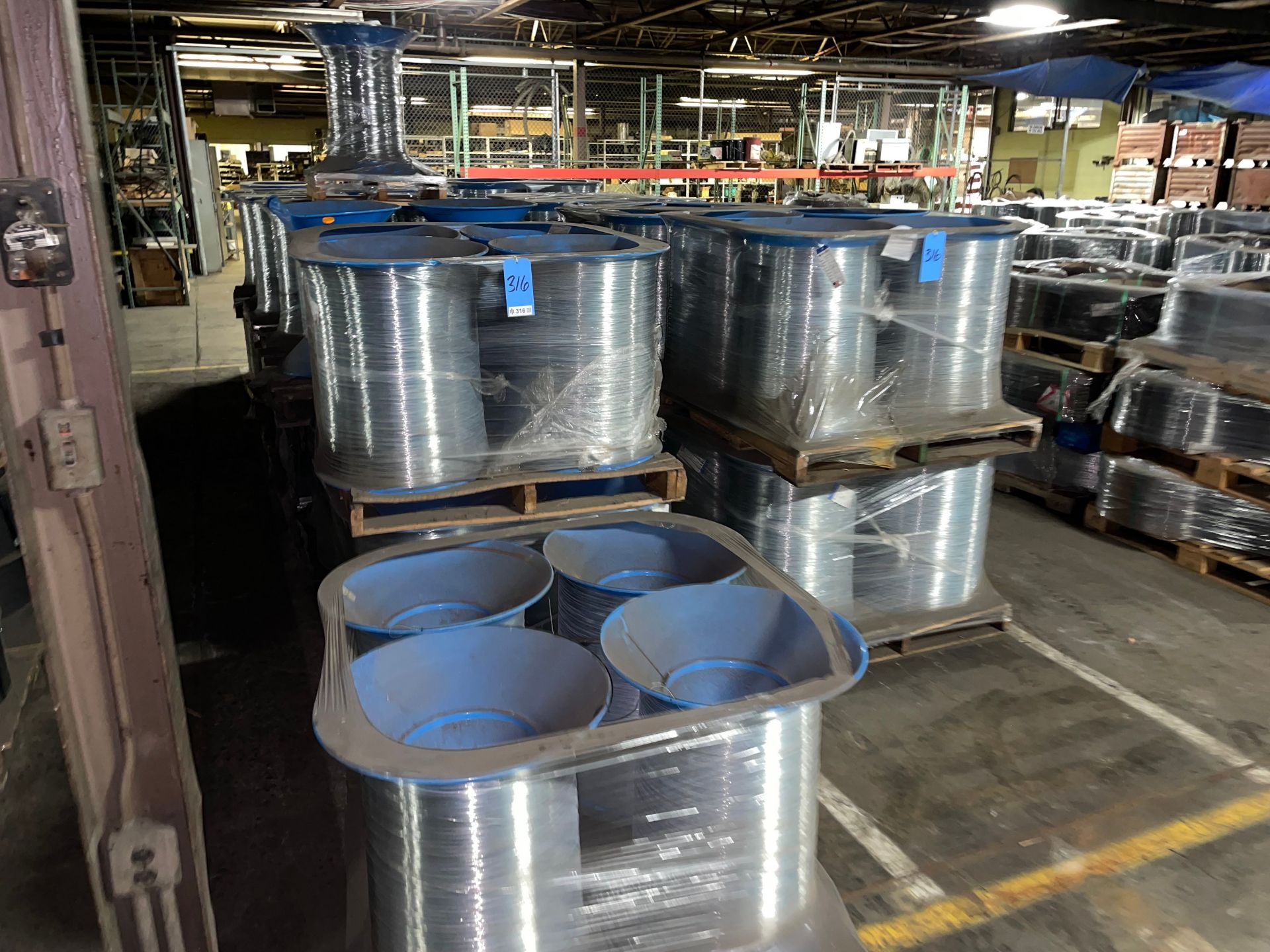 Appoximately (36) Pallets of .0378 Coated Galvanized Carbon Steel, Weighs approximately 55,000Lbs - Image 4 of 6