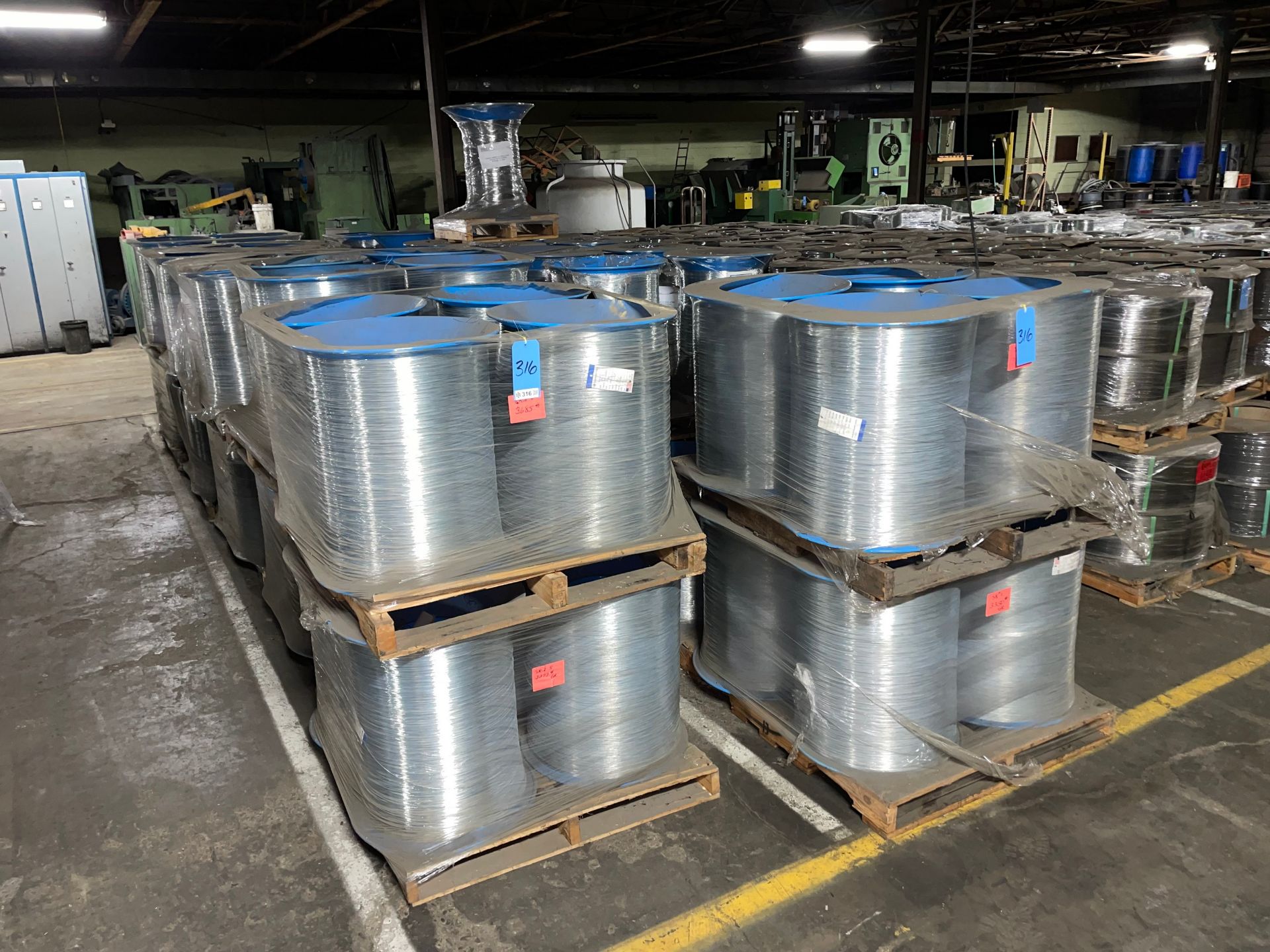 Appoximately (36) Pallets of .0378 Coated Galvanized Carbon Steel, Weighs approximately 55,000Lbs