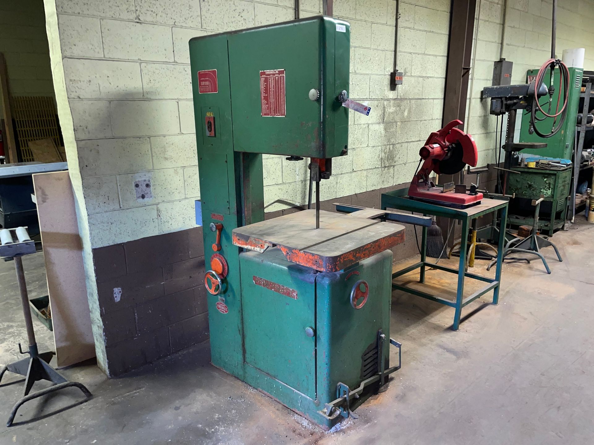 Powermatic Mdl. 87 Vertical Band Saw