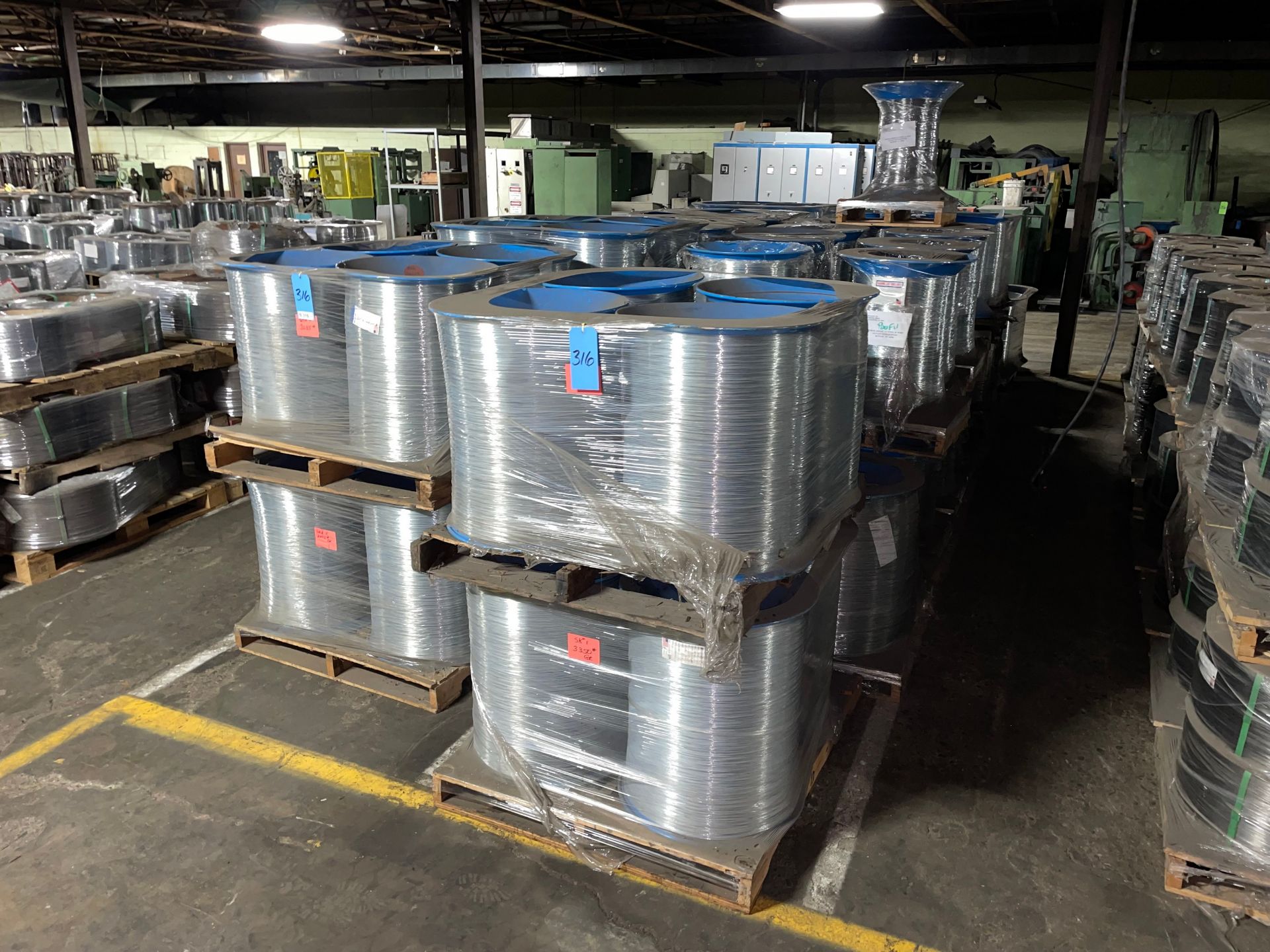 Appoximately (36) Pallets of .0378 Coated Galvanized Carbon Steel, Weighs approximately 55,000Lbs - Image 2 of 6