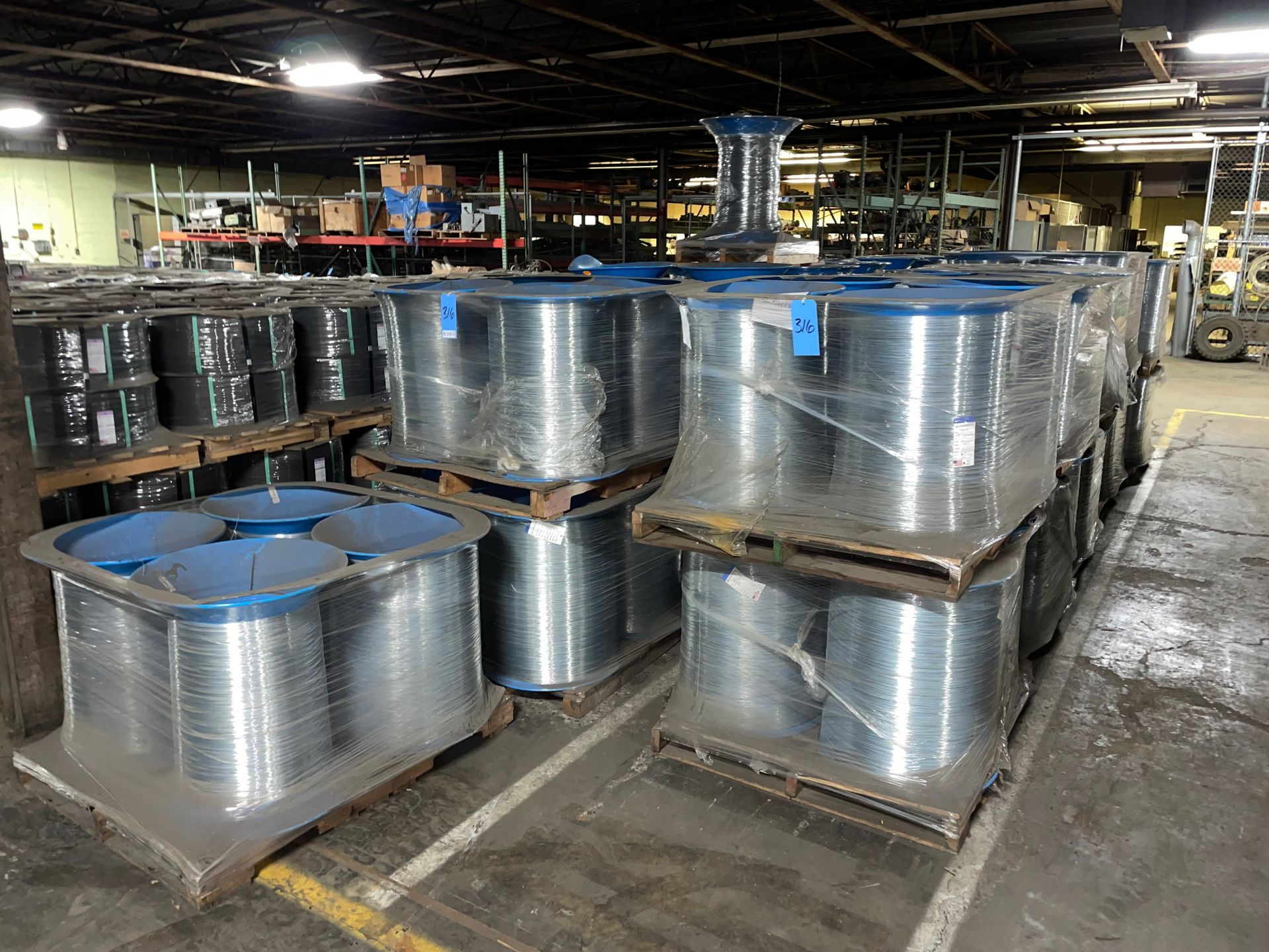 Appoximately (36) Pallets of .0378 Coated Galvanized Carbon Steel, Weighs approximately 55,000Lbs - Image 6 of 6