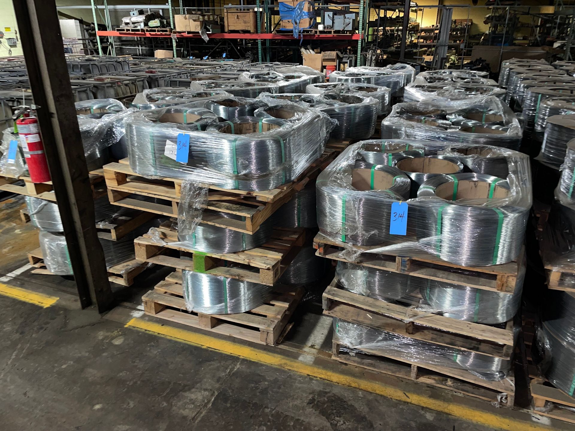 Appoximately (43) Pallets of .018 Coated Galvanized Carbon Steel, Weighs approximately 75,000Lbs - Image 2 of 8