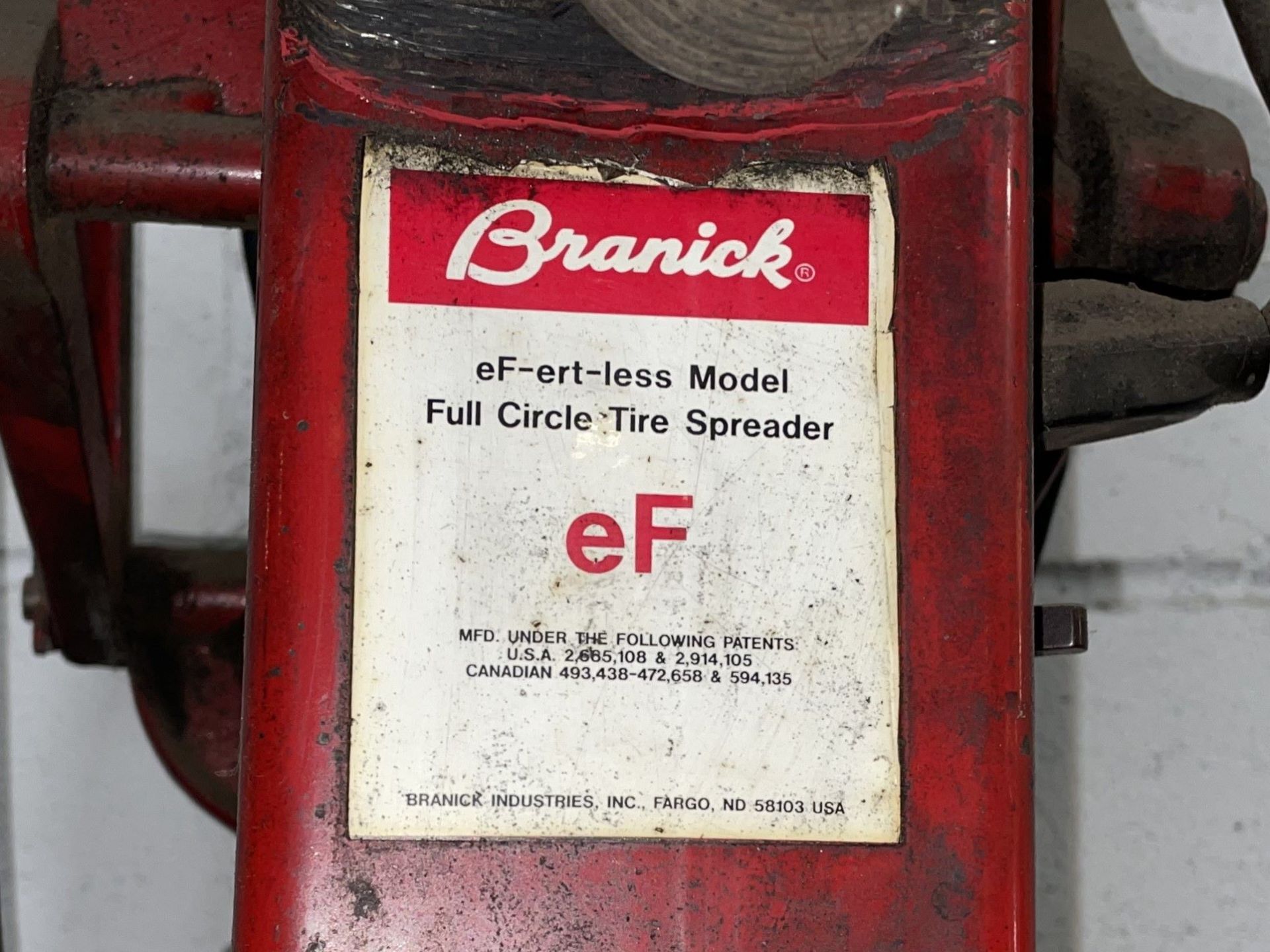 Branick Industries eF-ert-less Full Circle Tire Spreader - Image 6 of 6