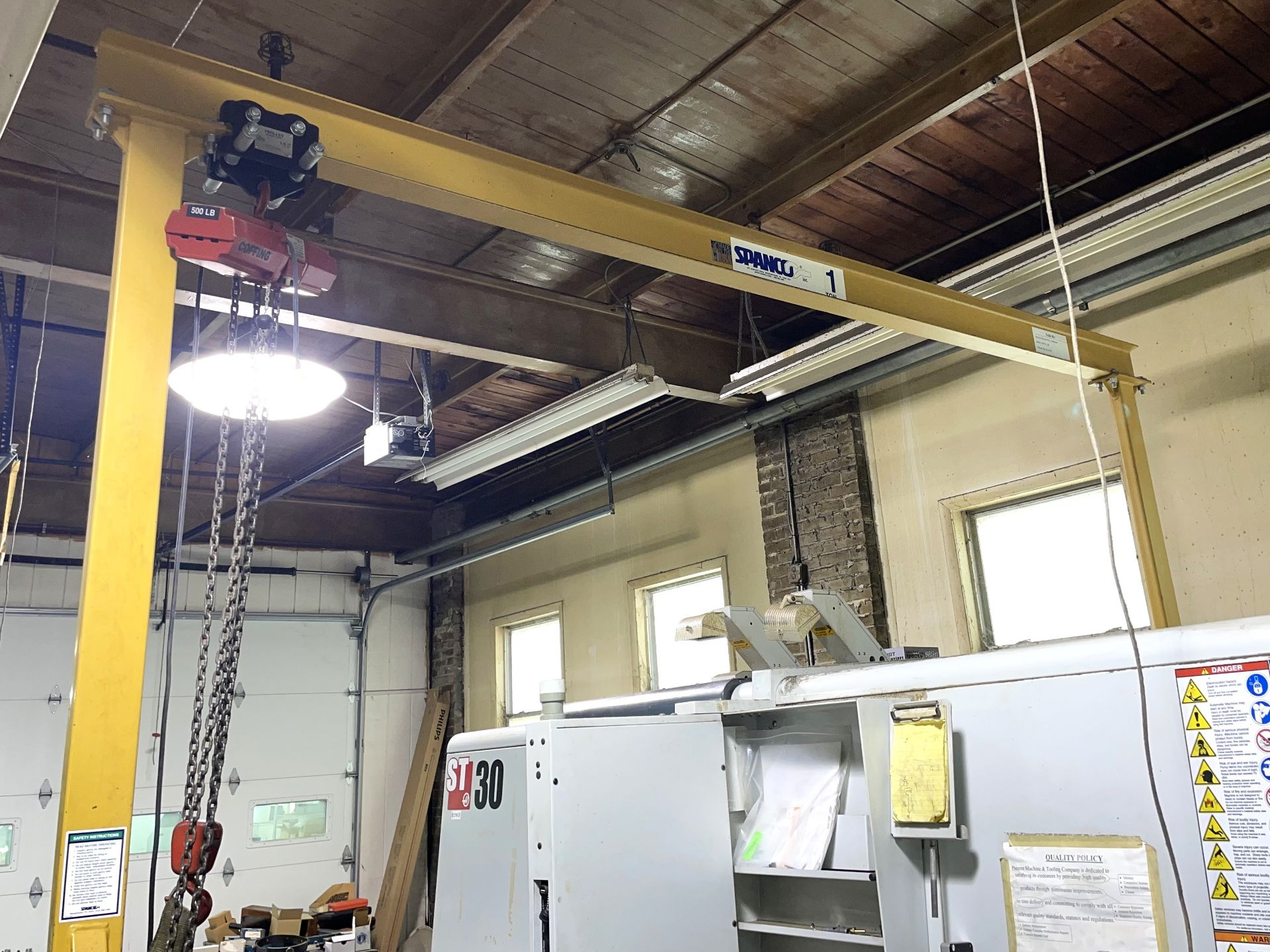 Spanco 1-Ton Gantry Crane - Image 3 of 6