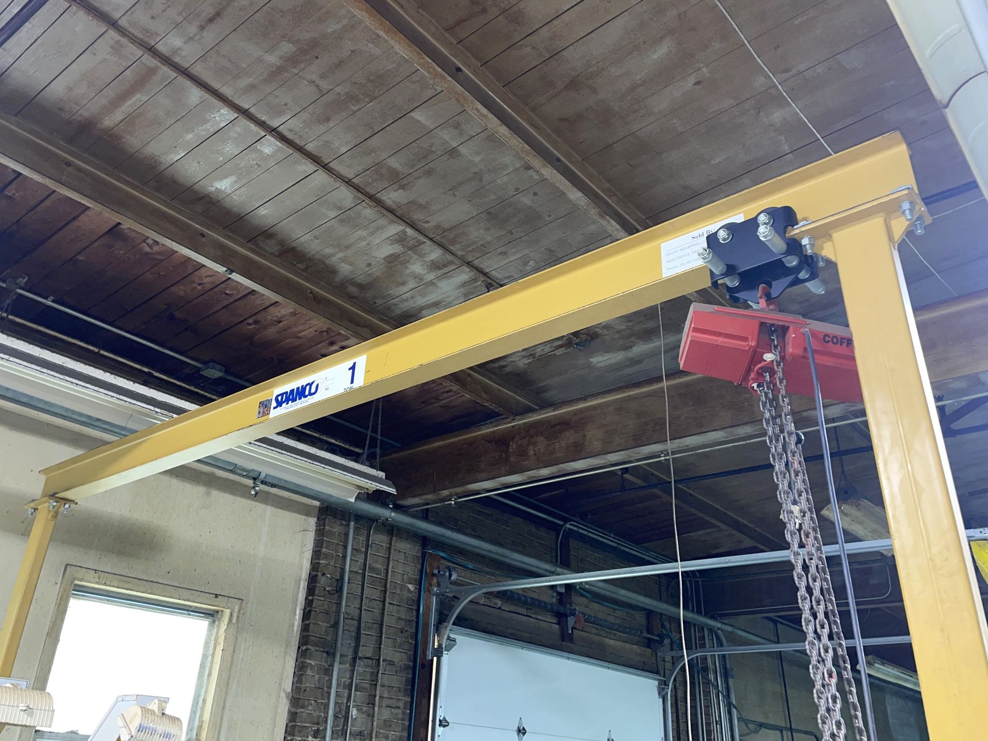 Spanco 1-Ton Gantry Crane - Image 4 of 6