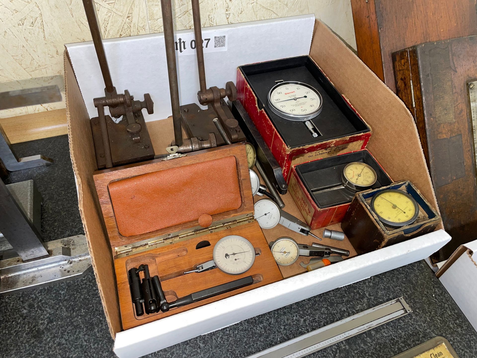 Lot with Various Dial Indicators and Indicator Stands - Image 2 of 2