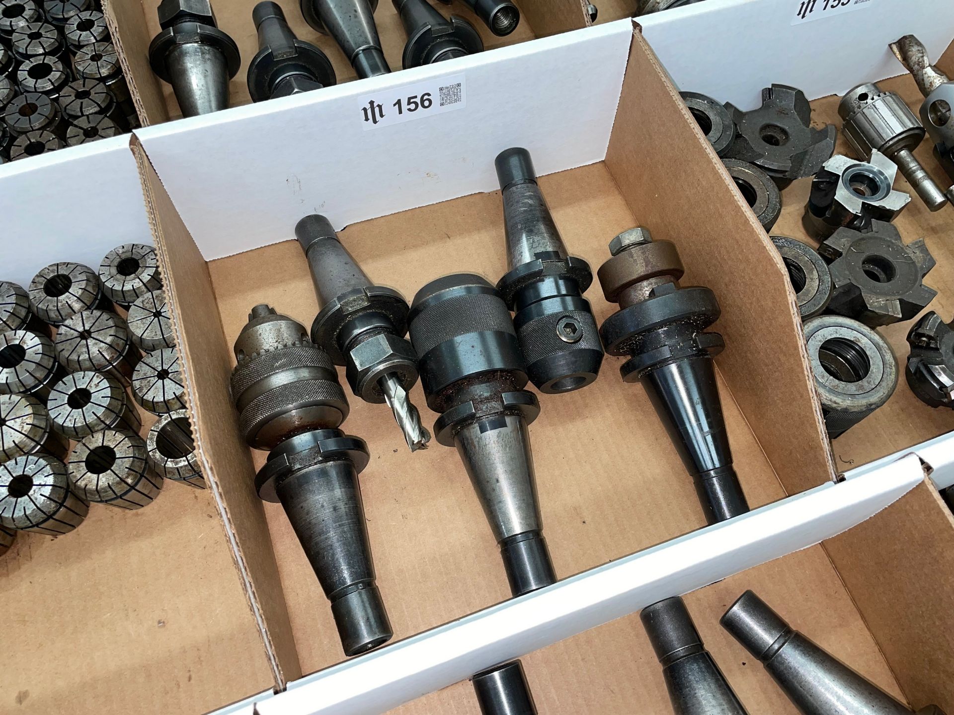 Lot with (5) Taper Tool Holders - Image 2 of 2