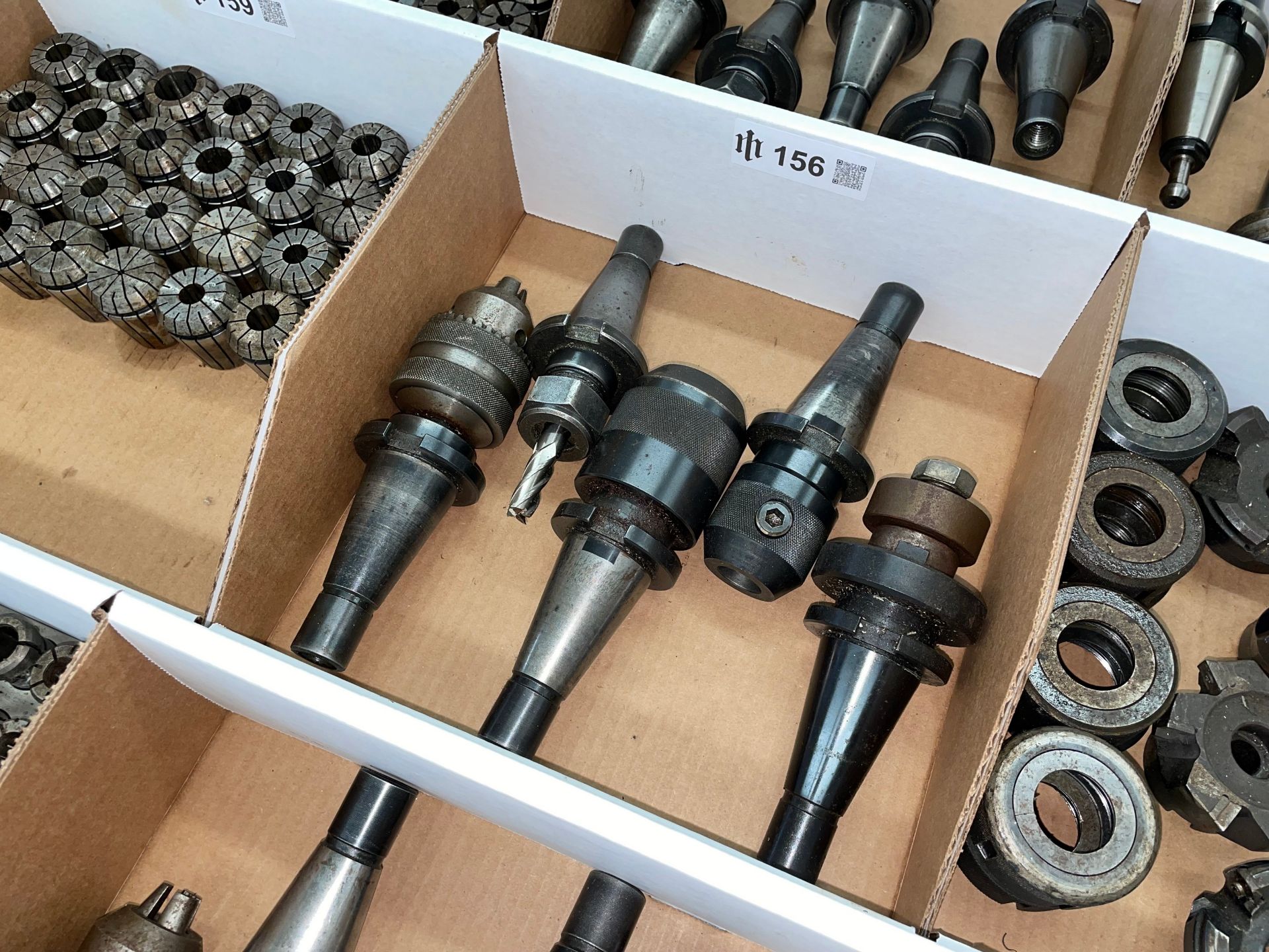 Lot with (5) Taper Tool Holders