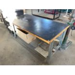 Metal Frame Work Table