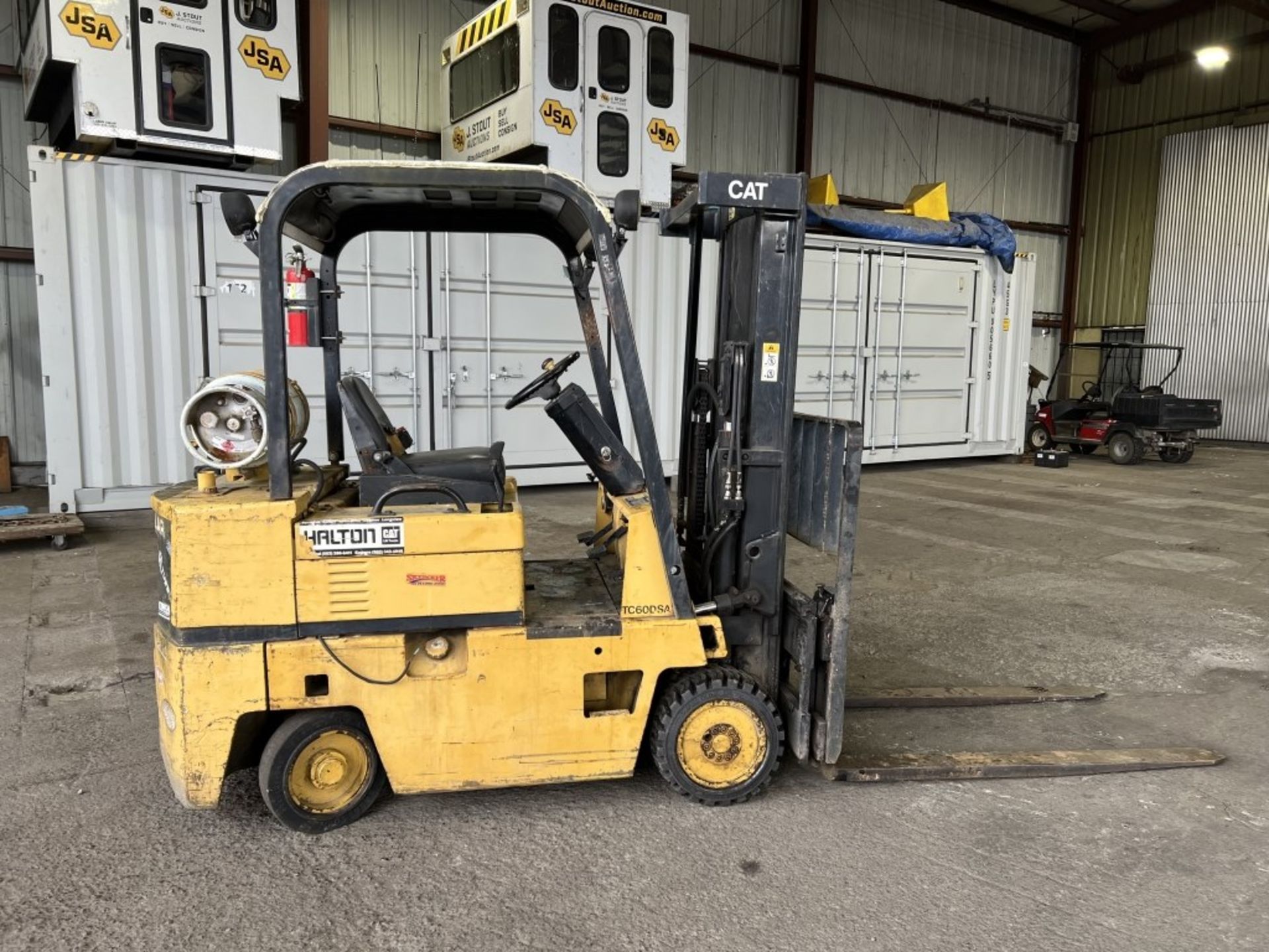 Caterpillar TC60DSA Forklift - Image 3 of 23