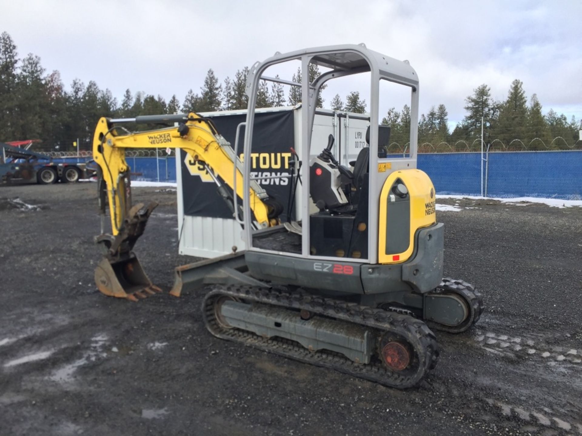 2014 Wacker Neuson EZ28 Mini Hydraulic Excavator - Image 3 of 37