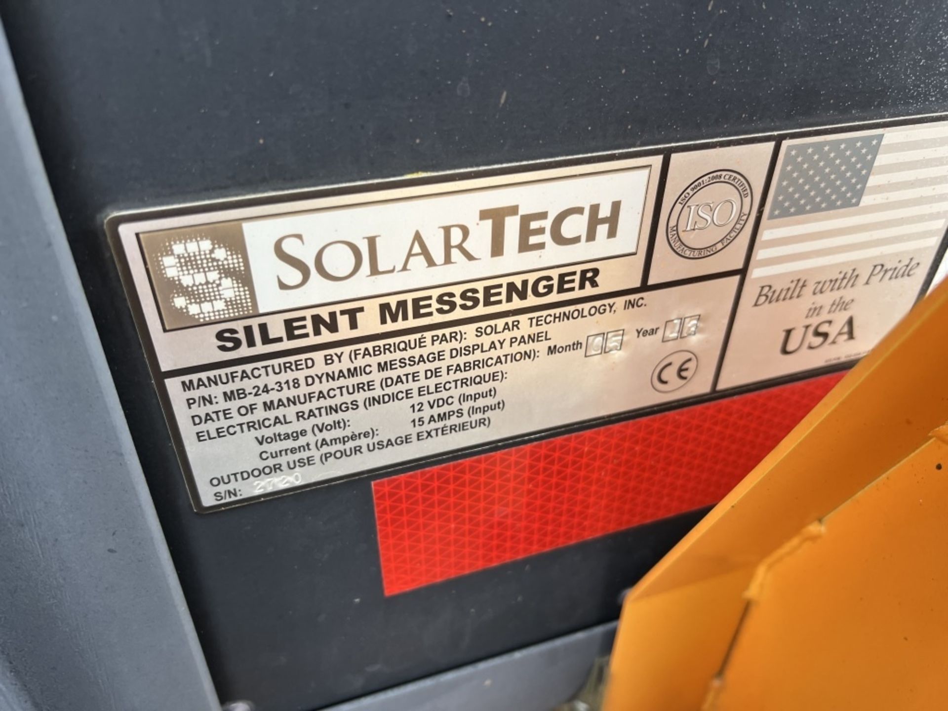 2013 Solar Tech Towable Sign Board - Image 16 of 19