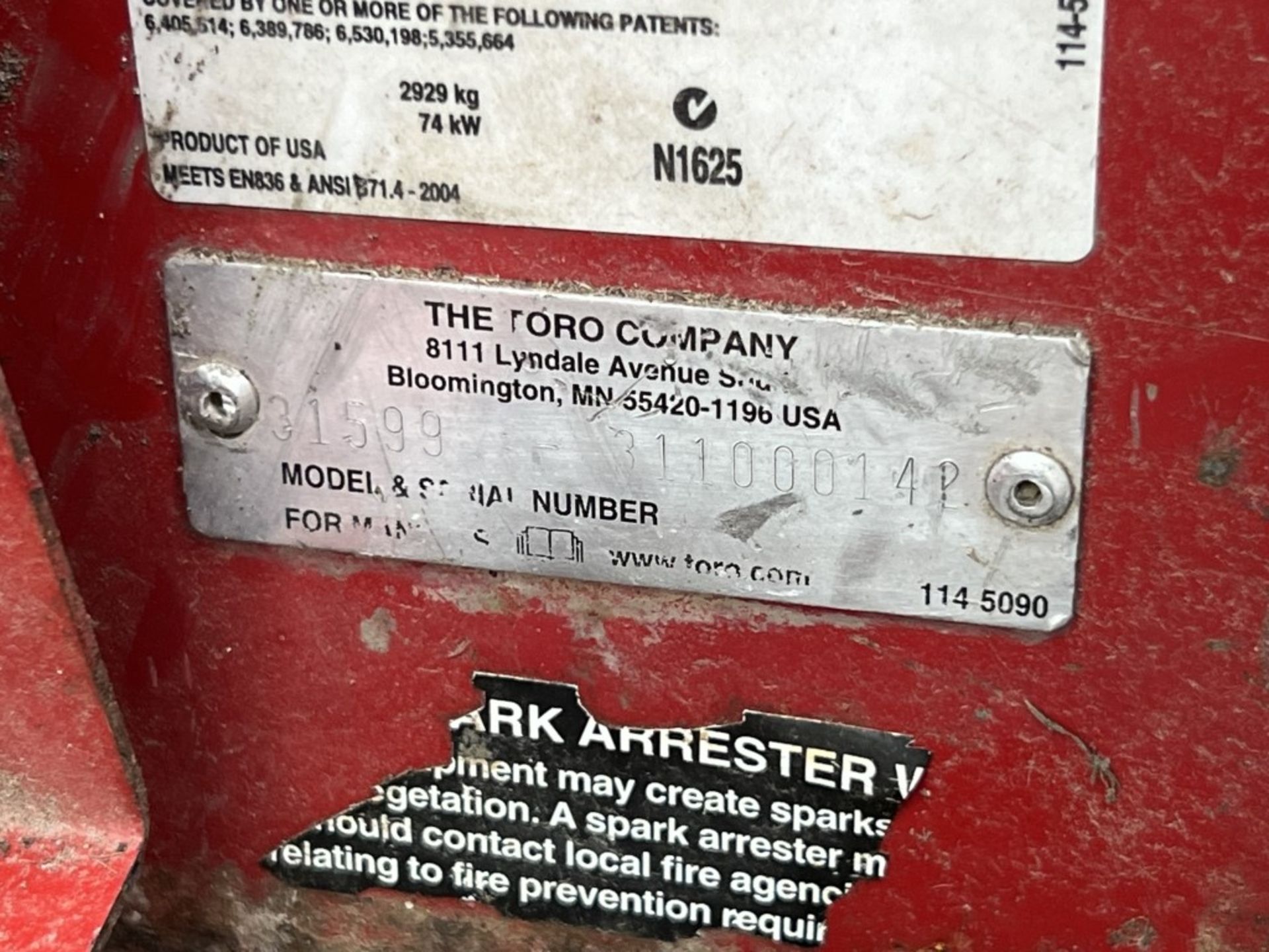 2011 Toro Groundsmaster 5910 Mower - Image 13 of 28