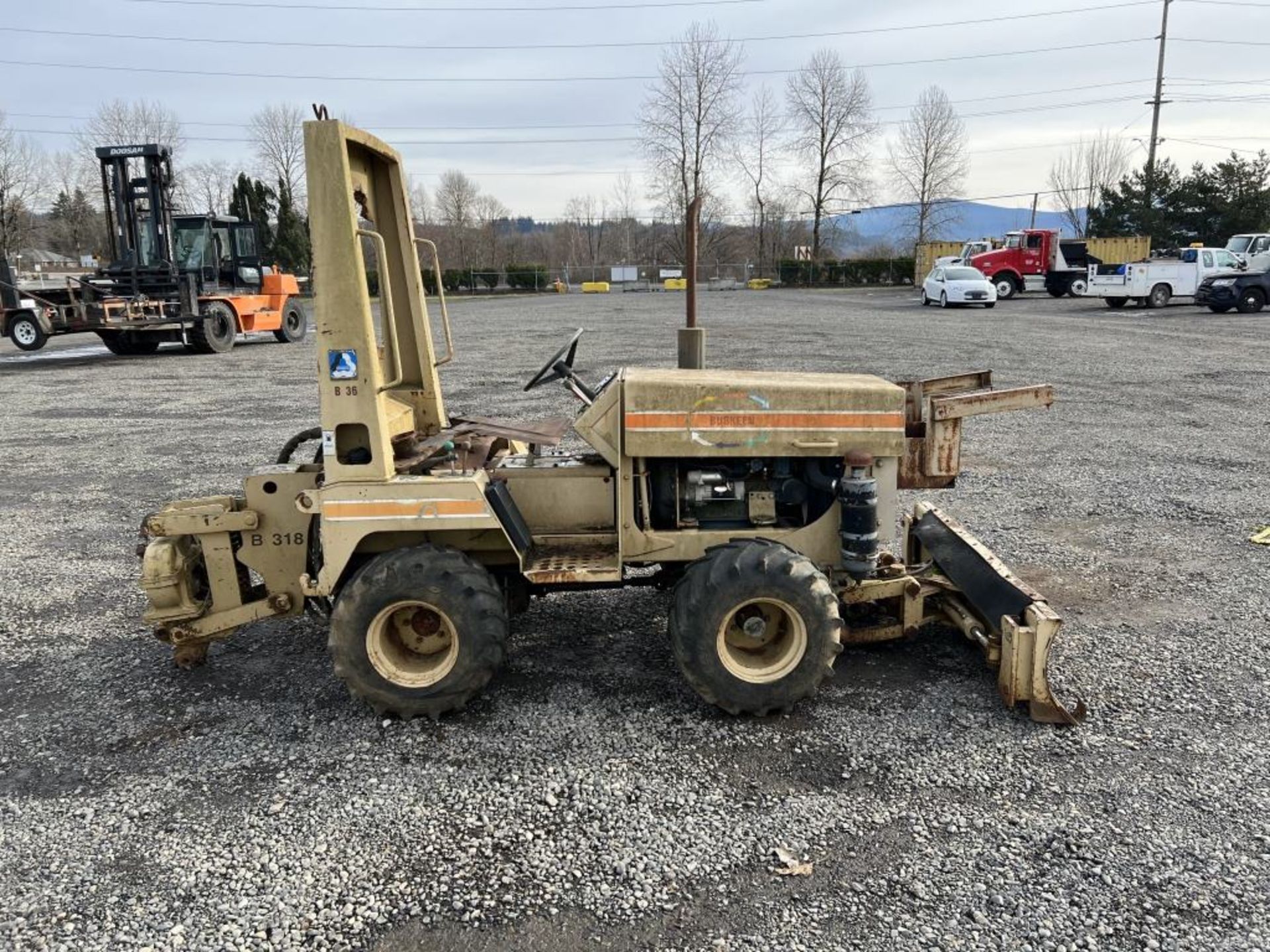 Burkeen B36 Ride-On Cable Plow - Image 3 of 23