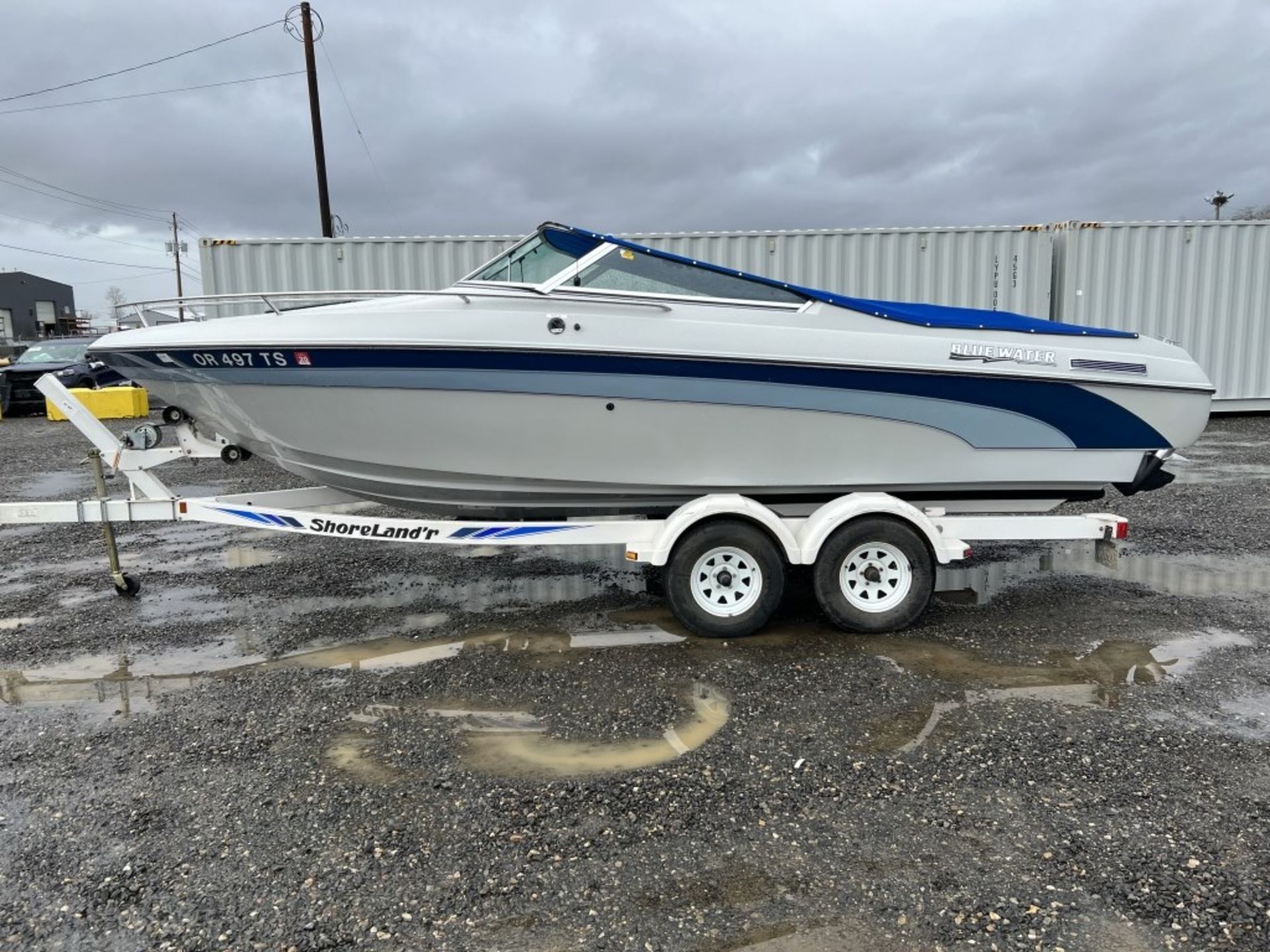 1992 Bluewater Marque 22 Motor Boat - Image 7 of 28