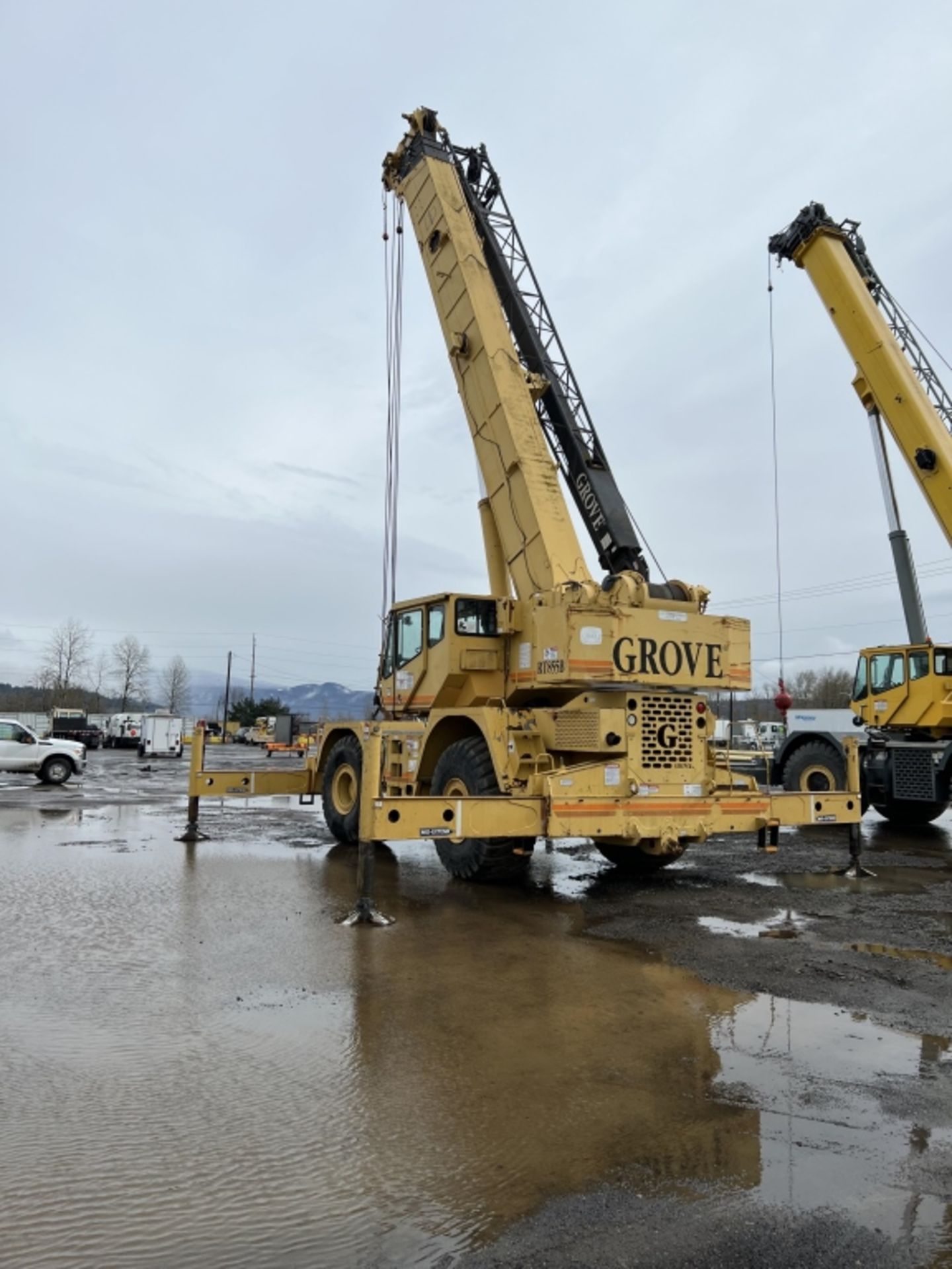 1997 Grove RT855B 4x4 Rough Terrain Crane - Image 7 of 38