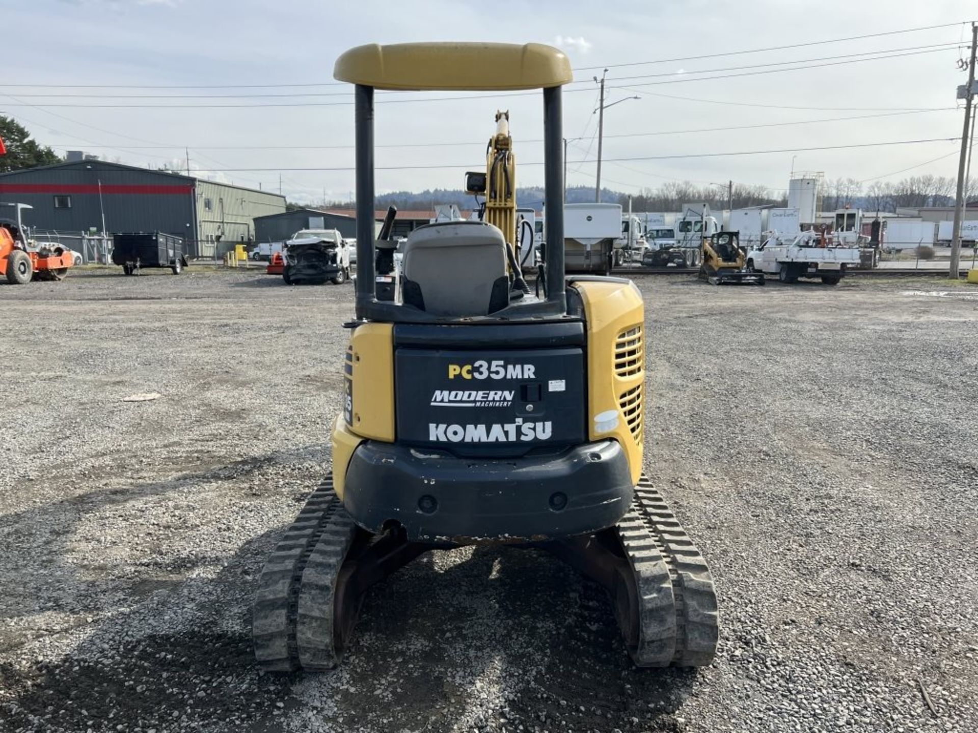 2006 Komatsu PC35MR-2 Mini Hydraulic Excavator - Image 5 of 35