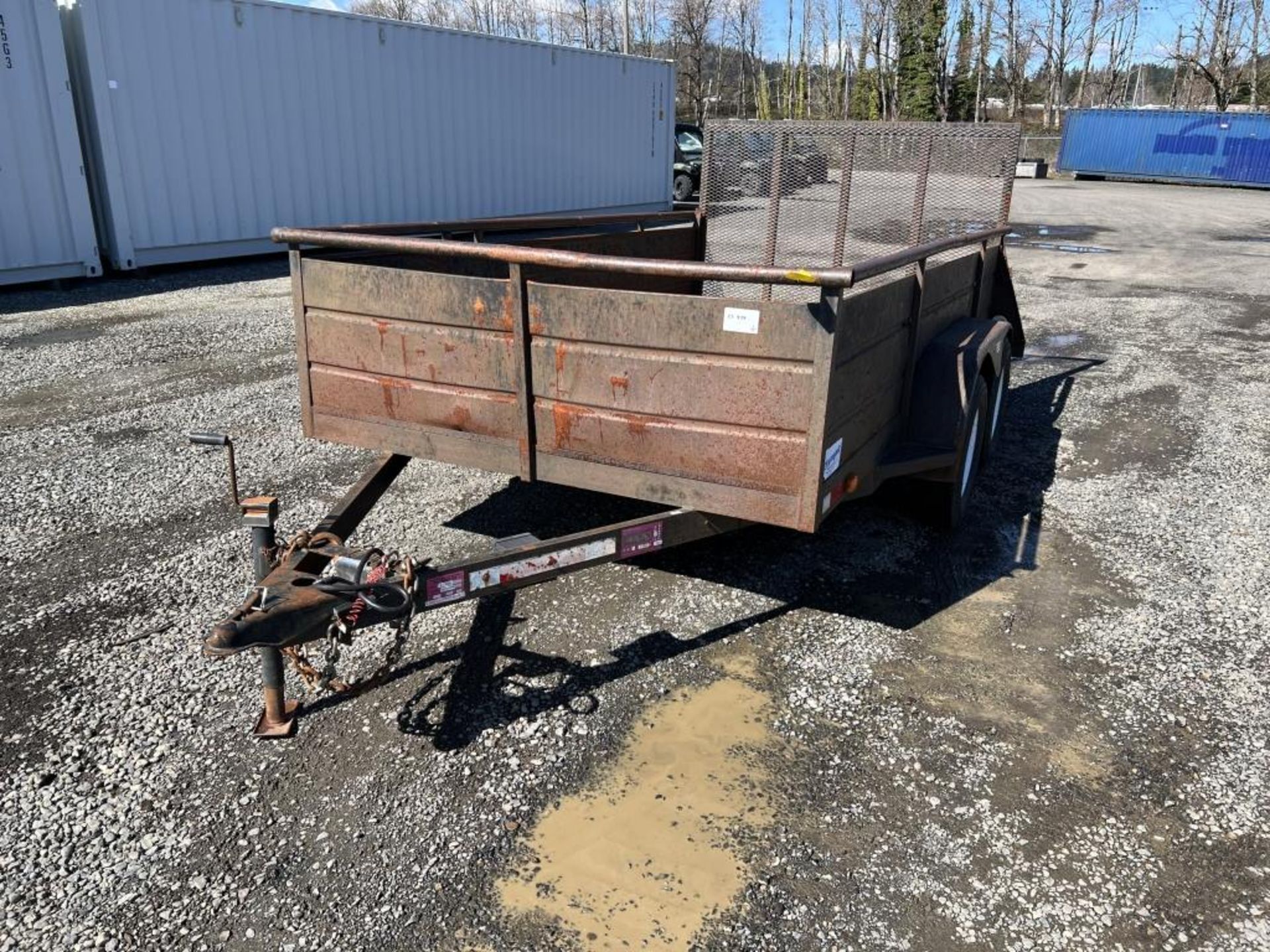 2001 Trax T/A Utility Trailer