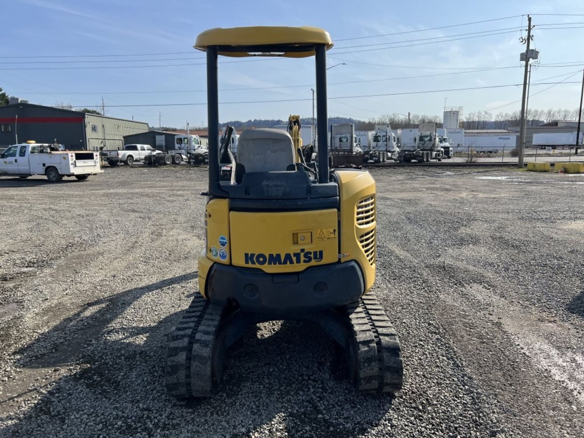 2011 Komatsu PC30MR-3 Mini Hydraulic Excavator - Image 5 of 29